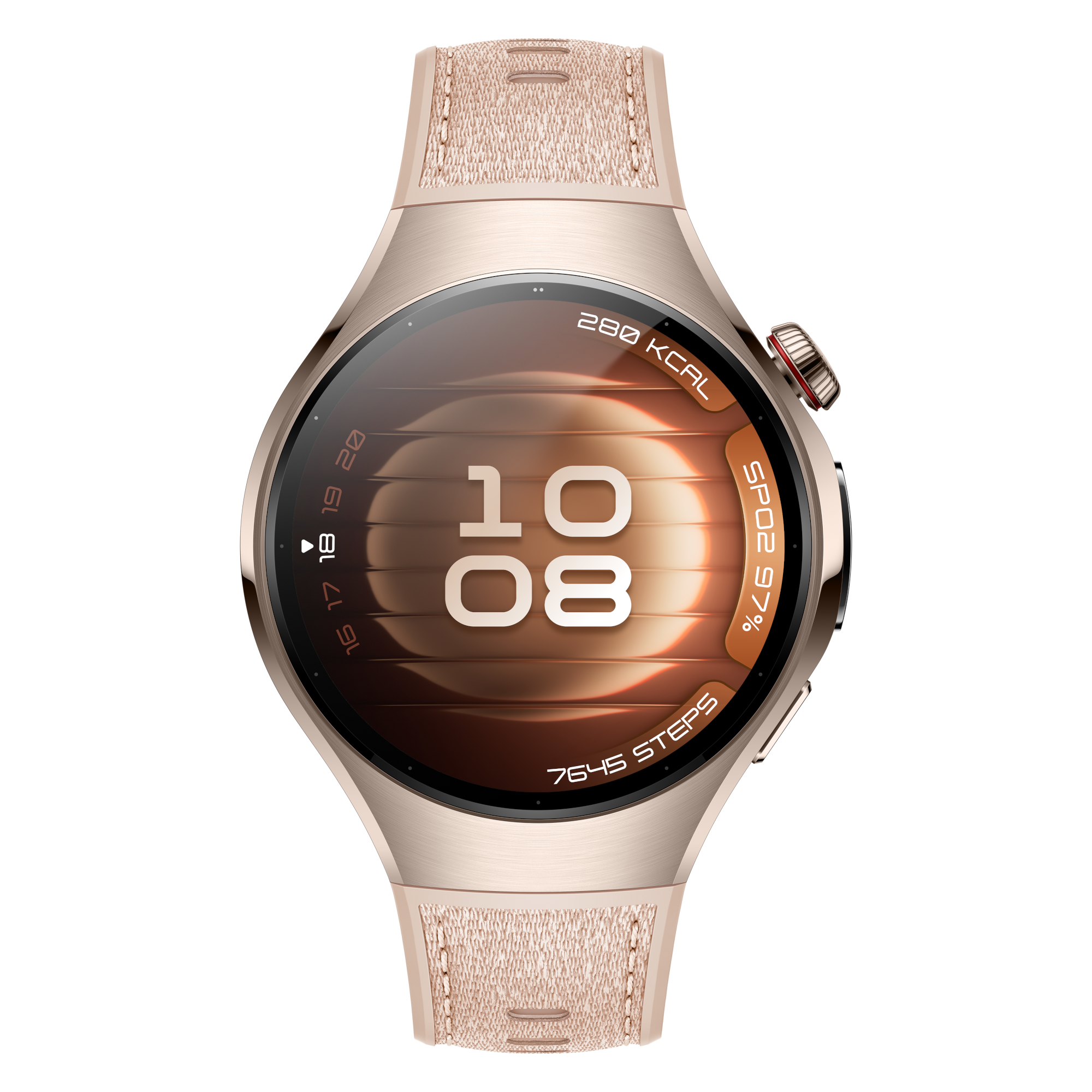 2 huawei watch 5 42mm lte stellar beige beige composite strap
