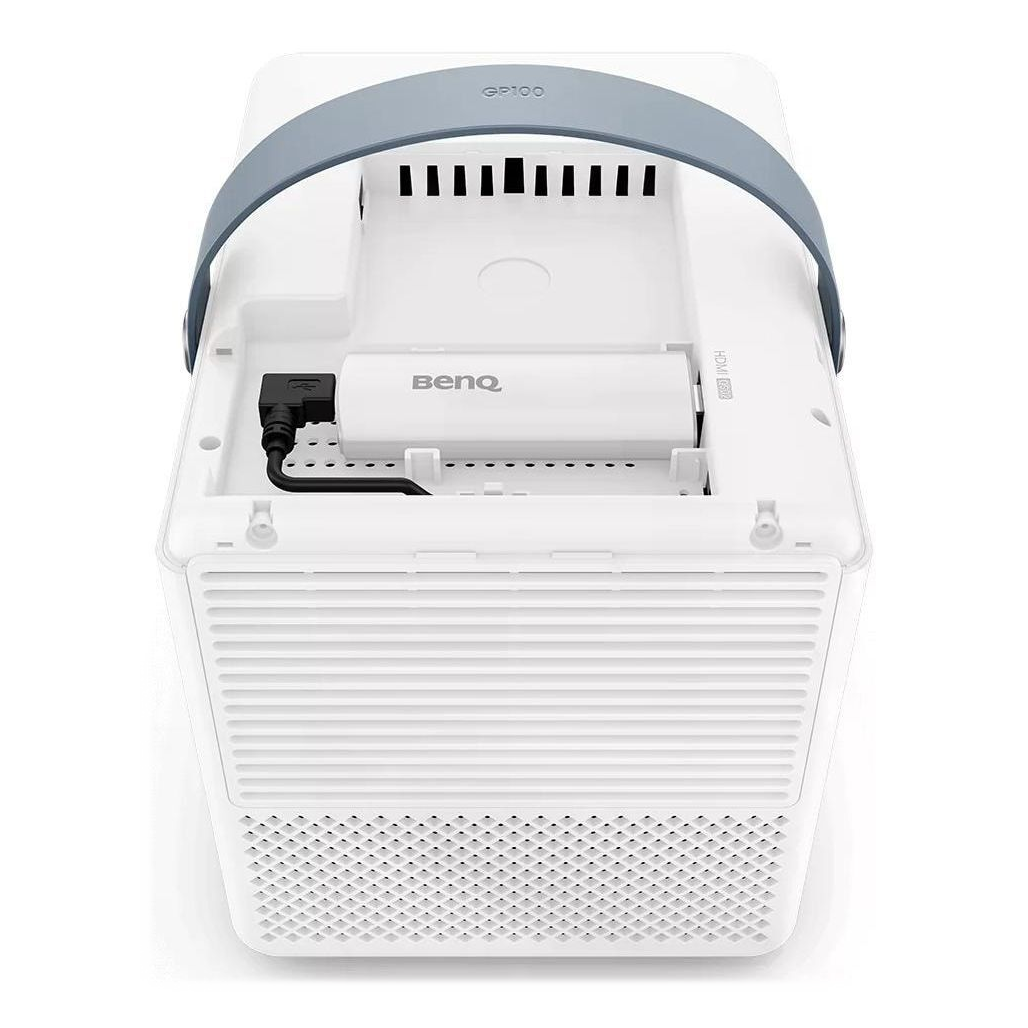 5 benq gp100 full hd projector blue white