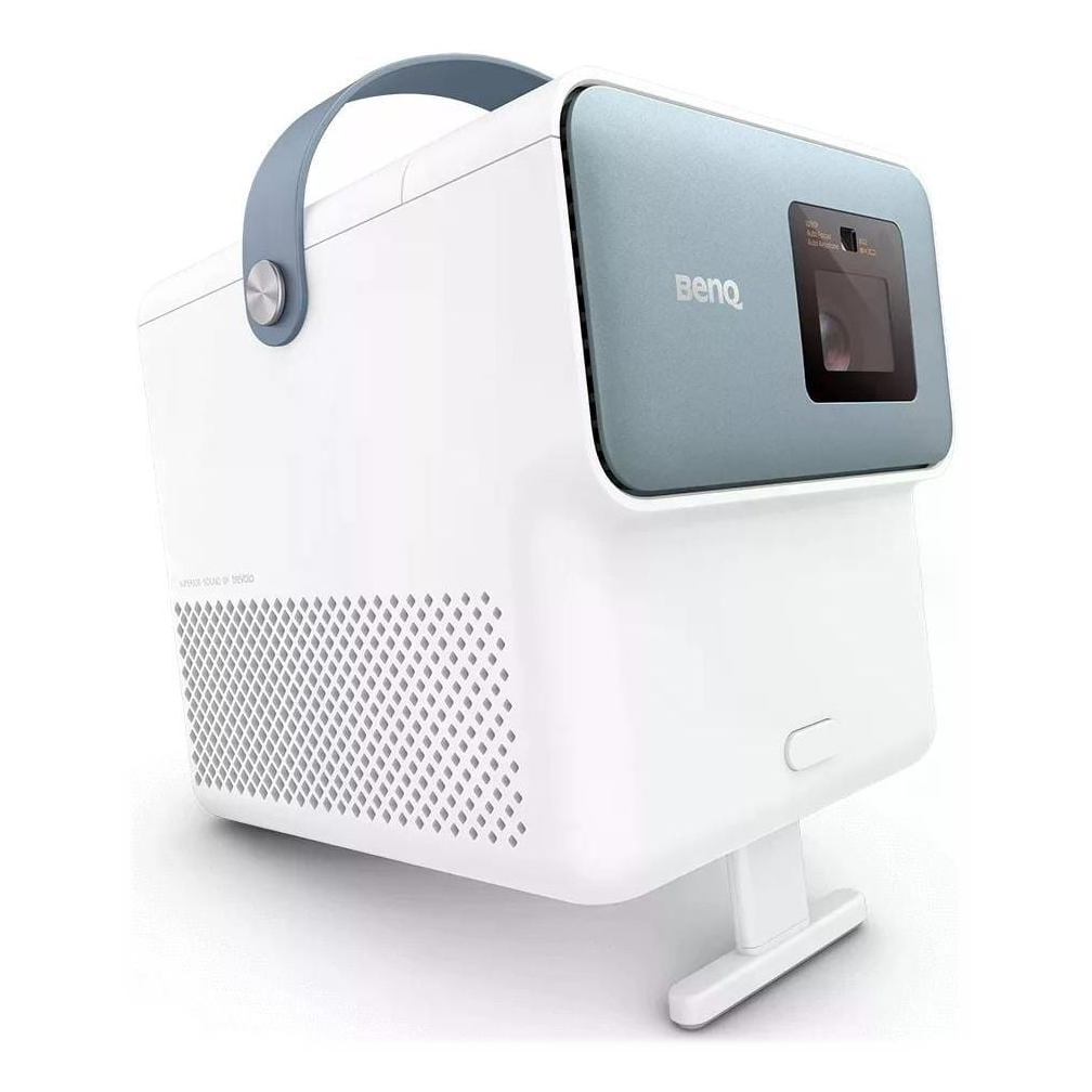 6 benq gp100 full hd projector blue white