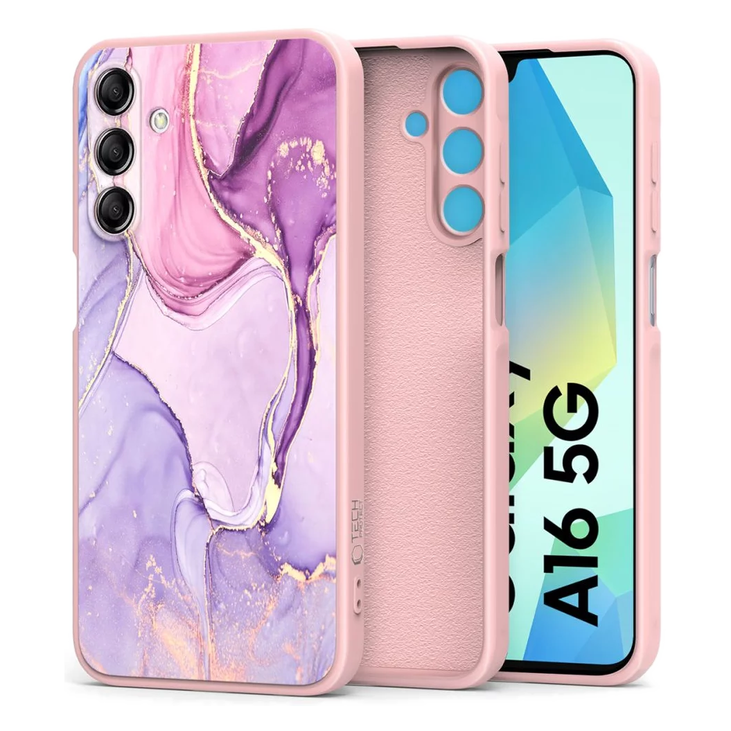 samsung galaxy a16 tech protect icon marble case