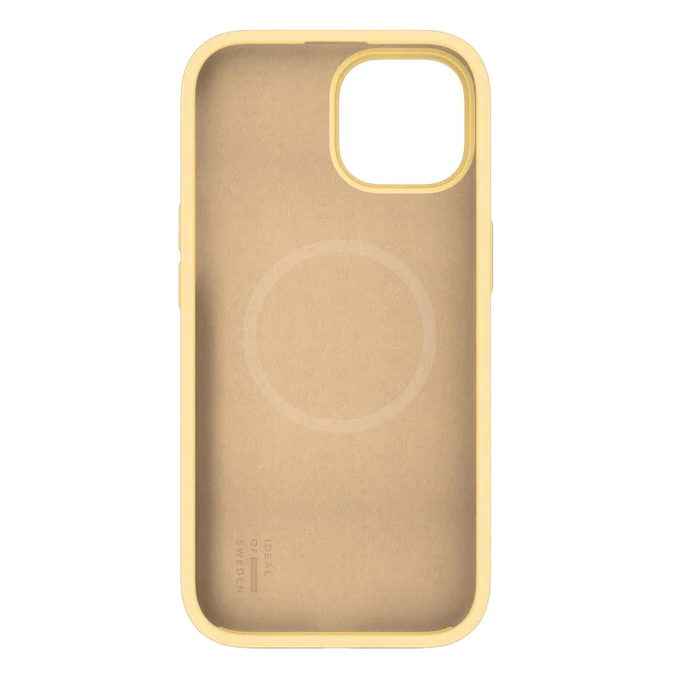 3 iphone 13 14 15 16e ideal magsafe silicone soft lemon
