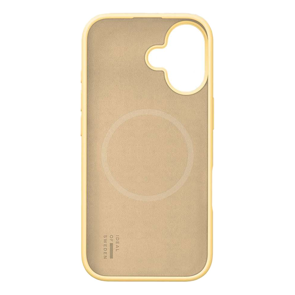 2 iphone 16 ideal magsafe silicone soft lemon