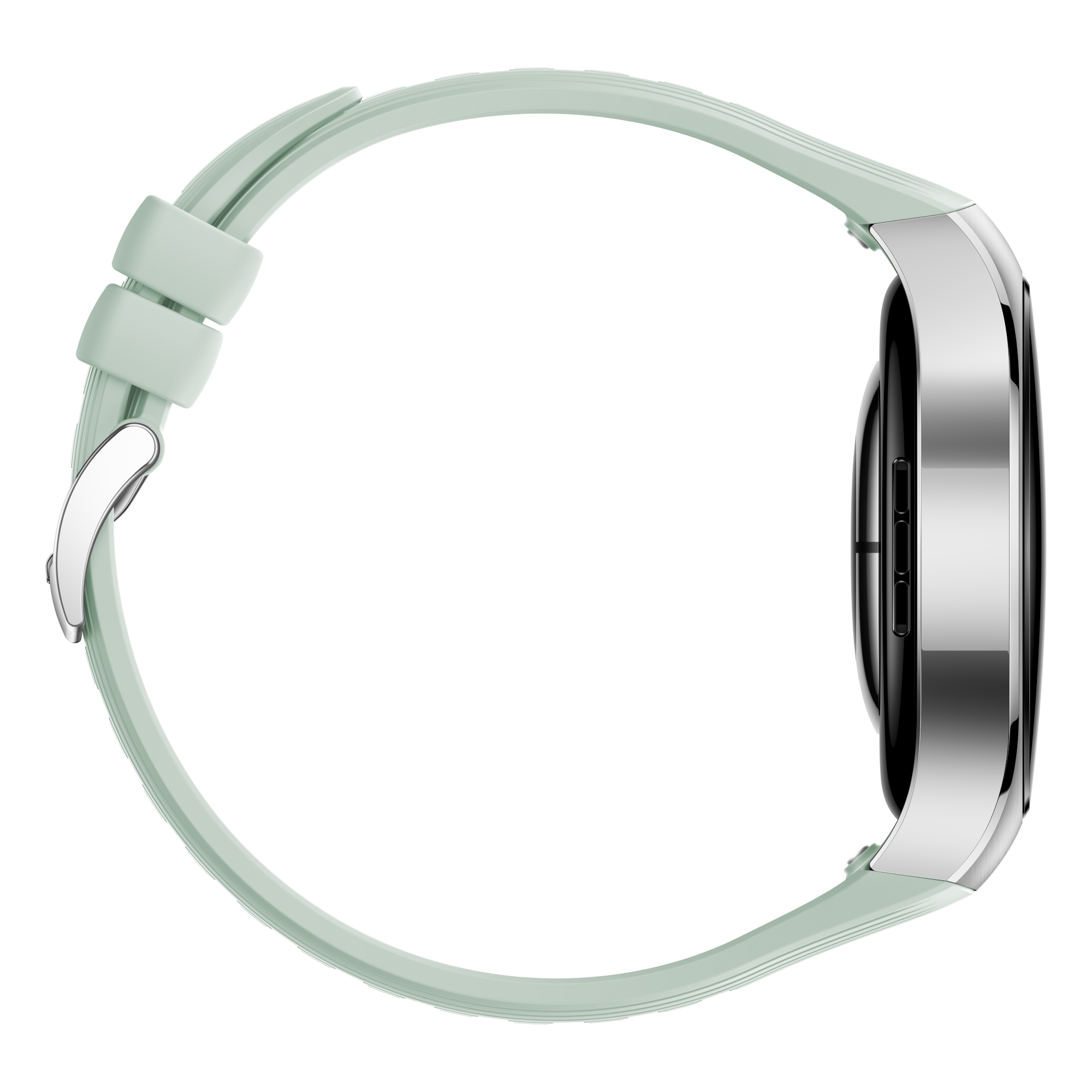 6 huawei watch 5 42mm lte aurora green green fluoroelastomer strap