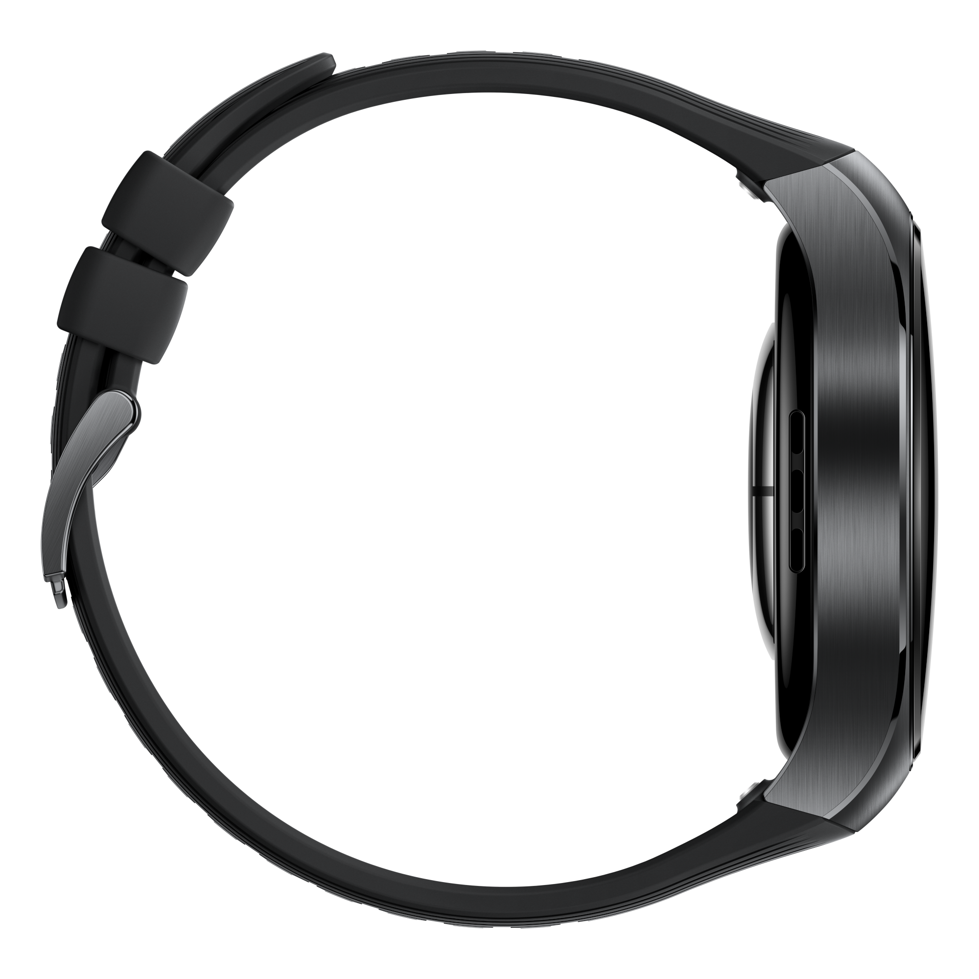 6 huawei watch 5 46mm lte midnight black black fluoroelastomer strap