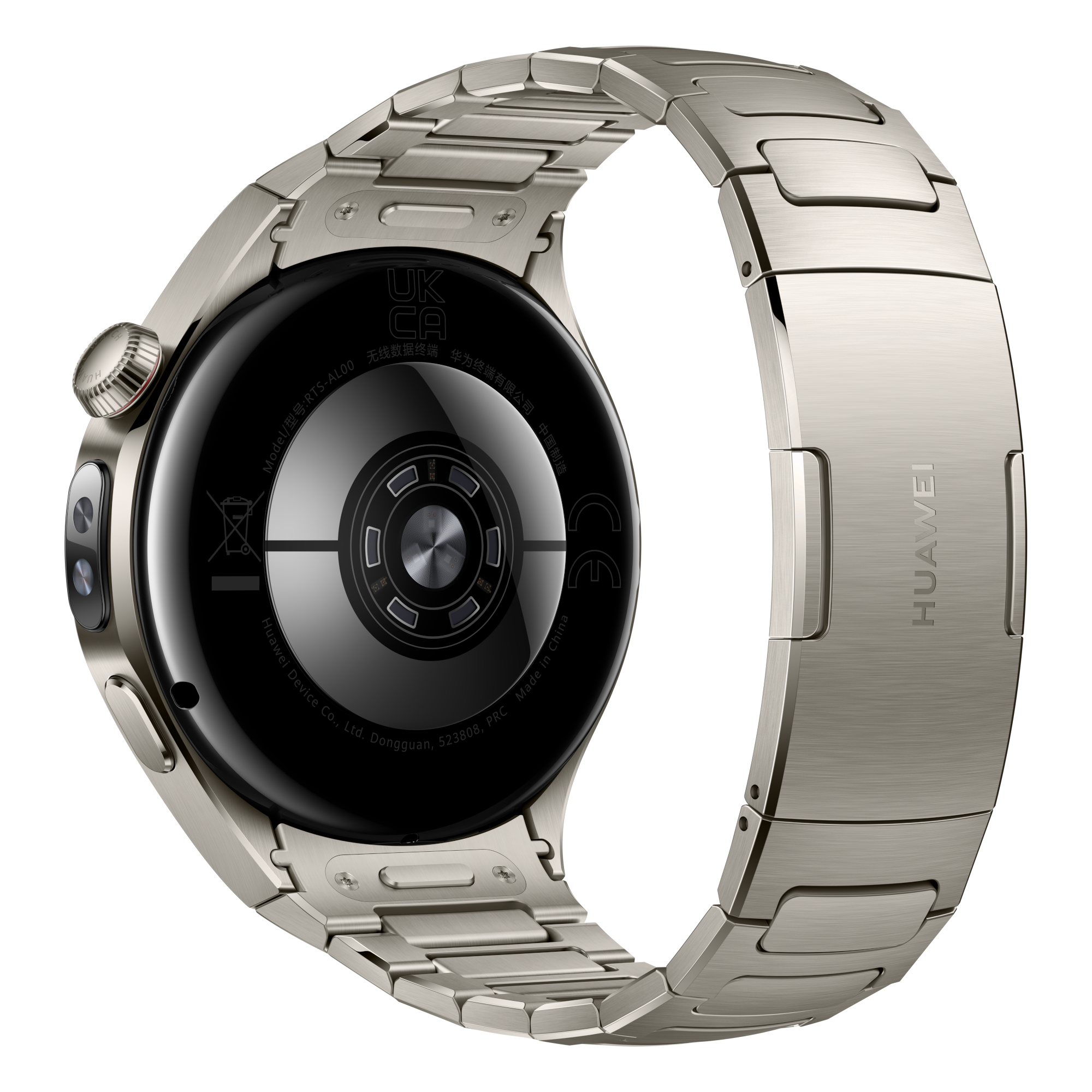 5 huawei watch 5 46mm lte space silver titanium strap