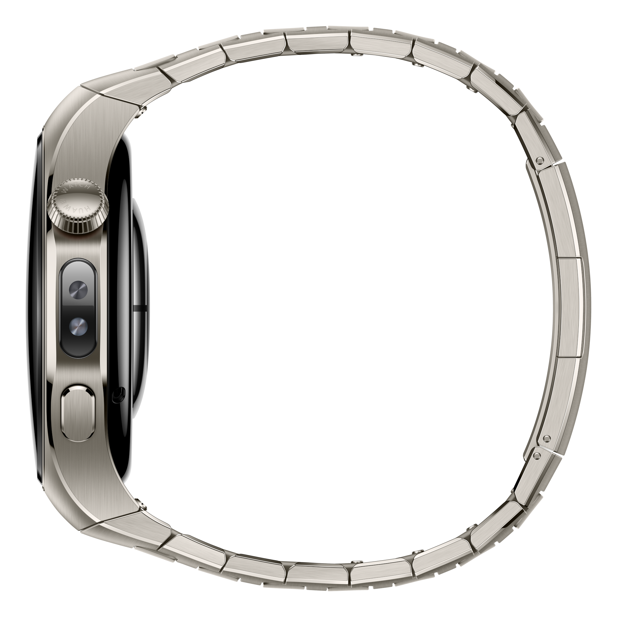 4 huawei watch 5 46mm lte space silver titanium strap