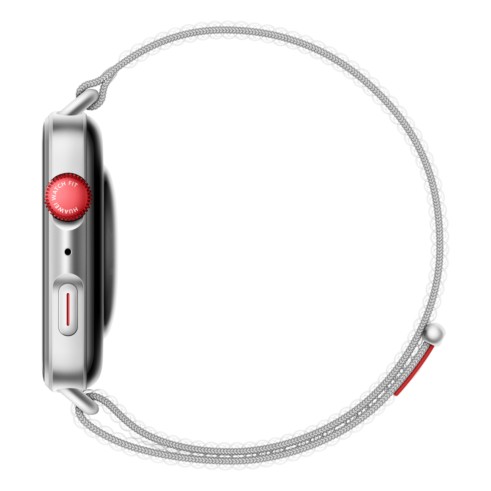 4 huawei fit 4 grey grey nylon strap