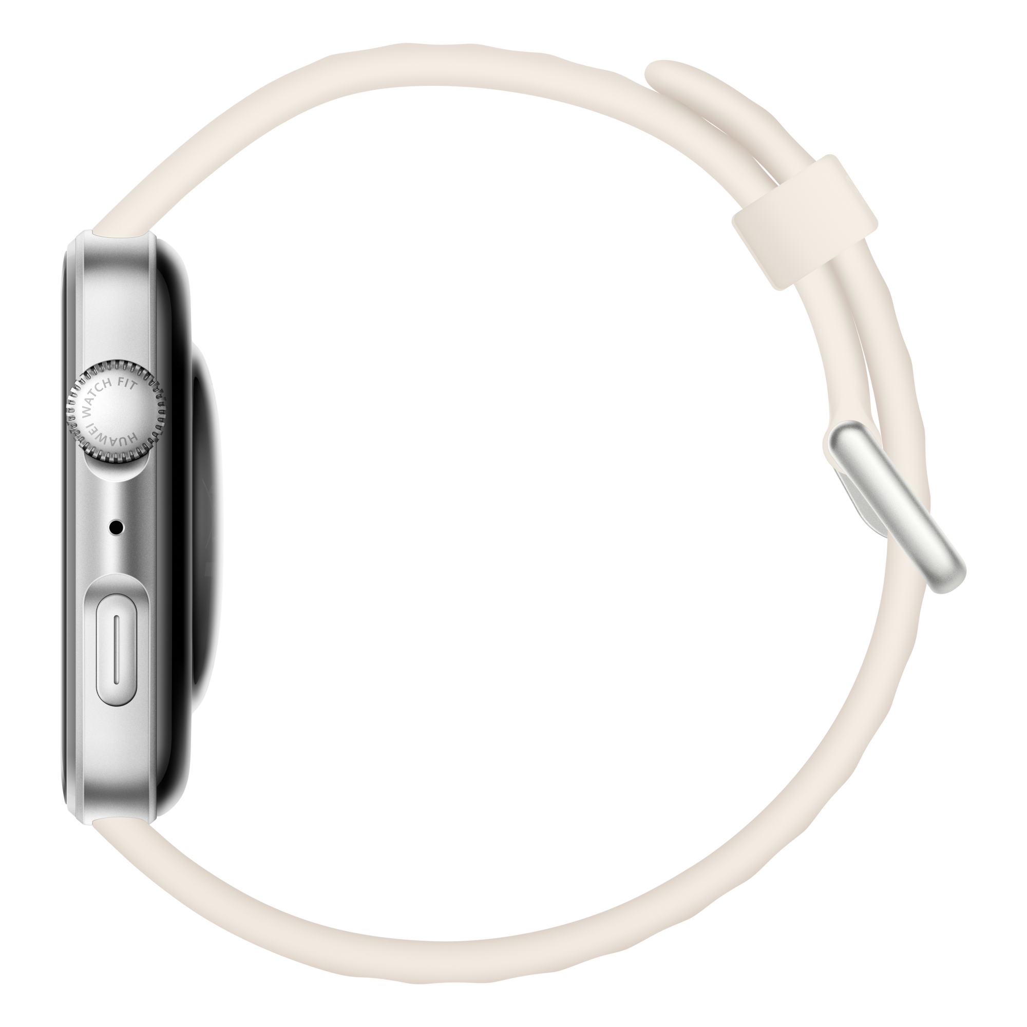 4 huawei fit 4 white white fluoroelastomer strap