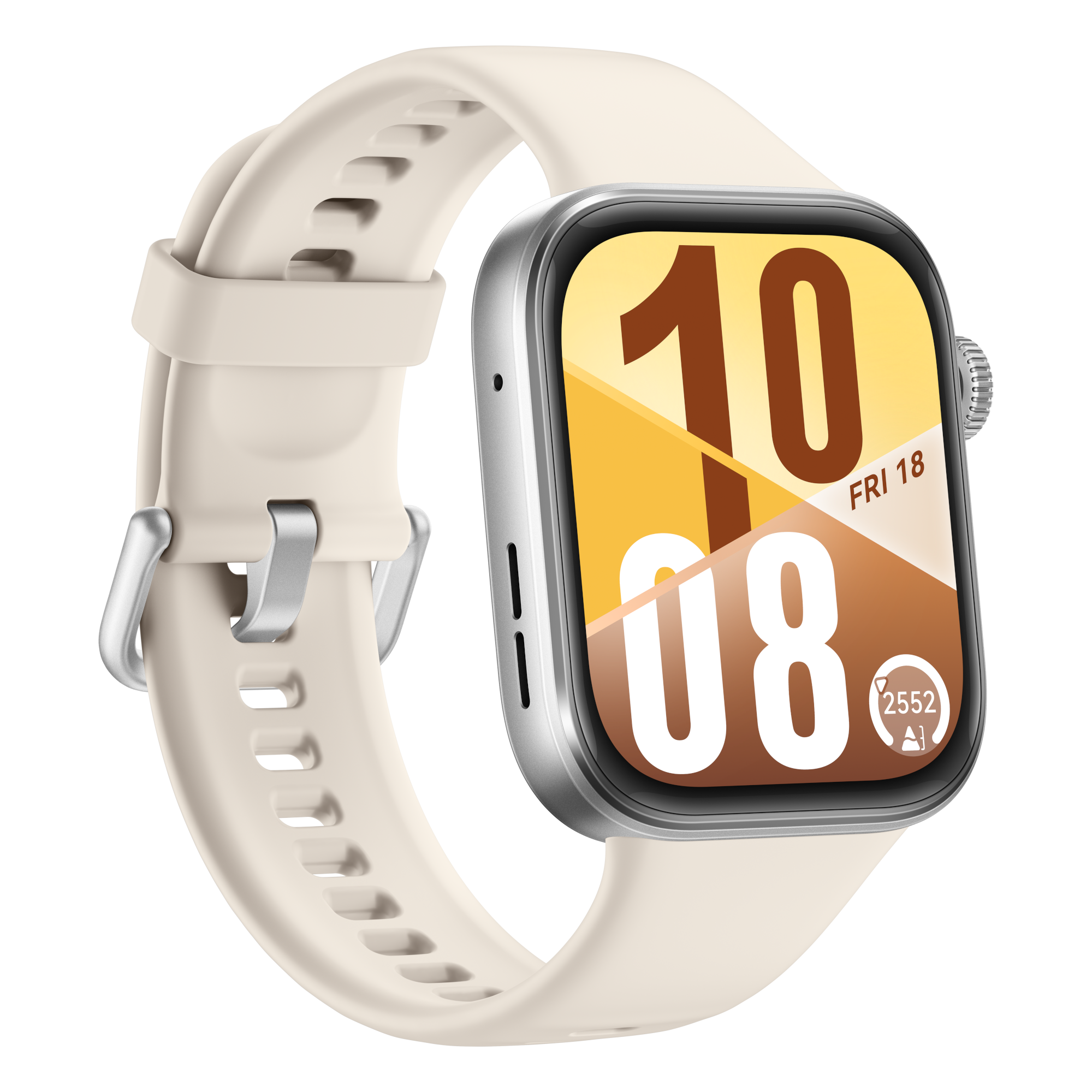 3 huawei fit 4 white white fluoroelastomer strap