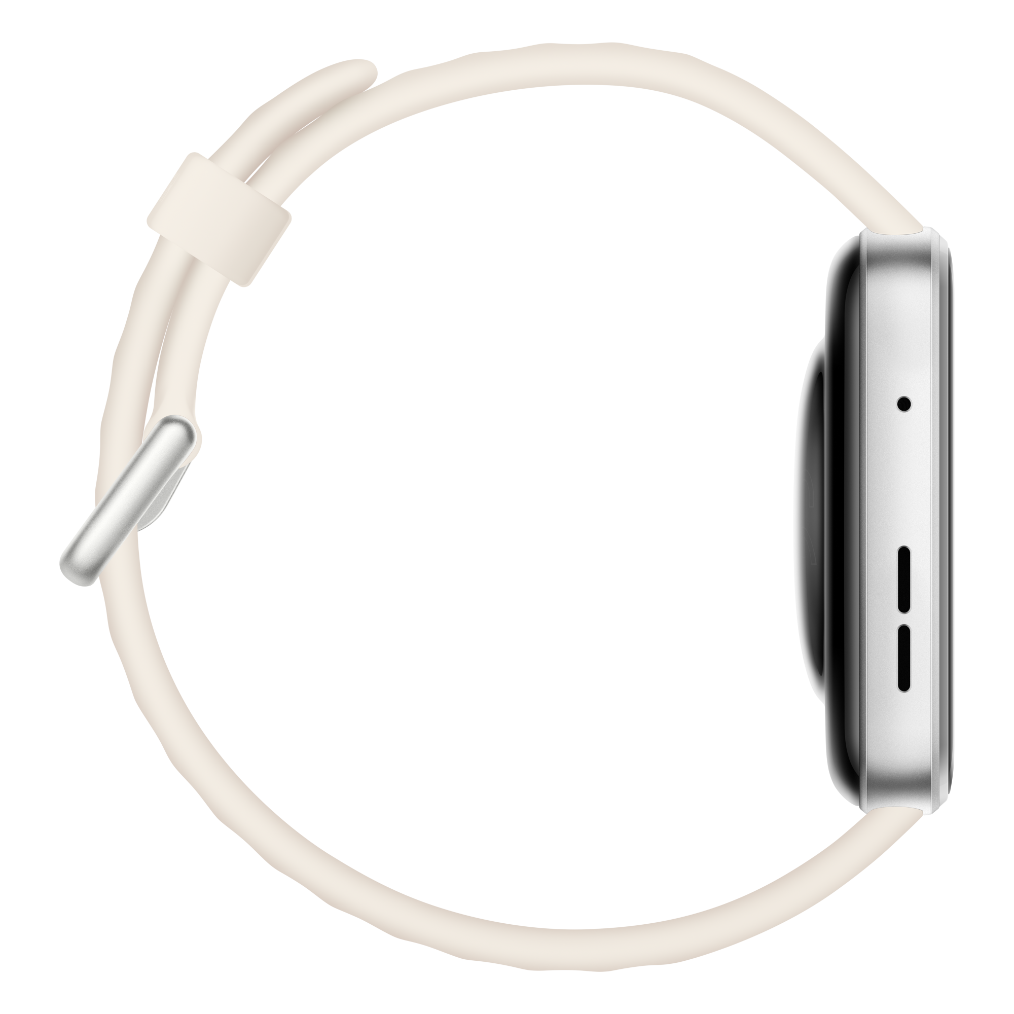 6 huawei fit 4 white white fluoroelastomer strap