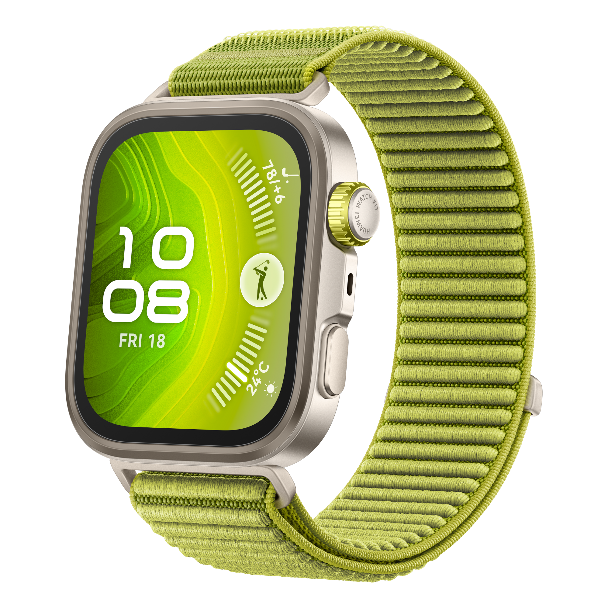 1 huawei fit 4 pro green green nylon strap 1 huawei fit 4 pro green green nylon strap