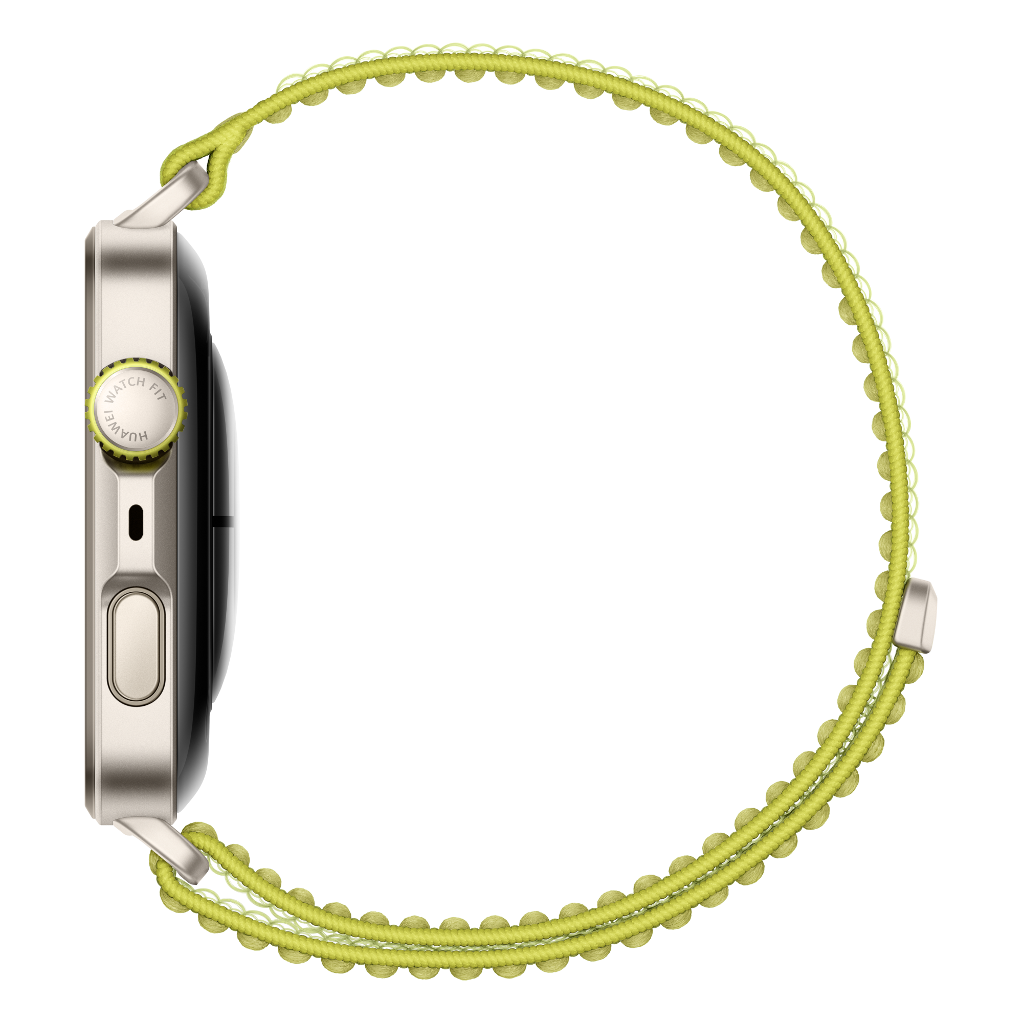 4 huawei fit 4 pro green green nylon strap