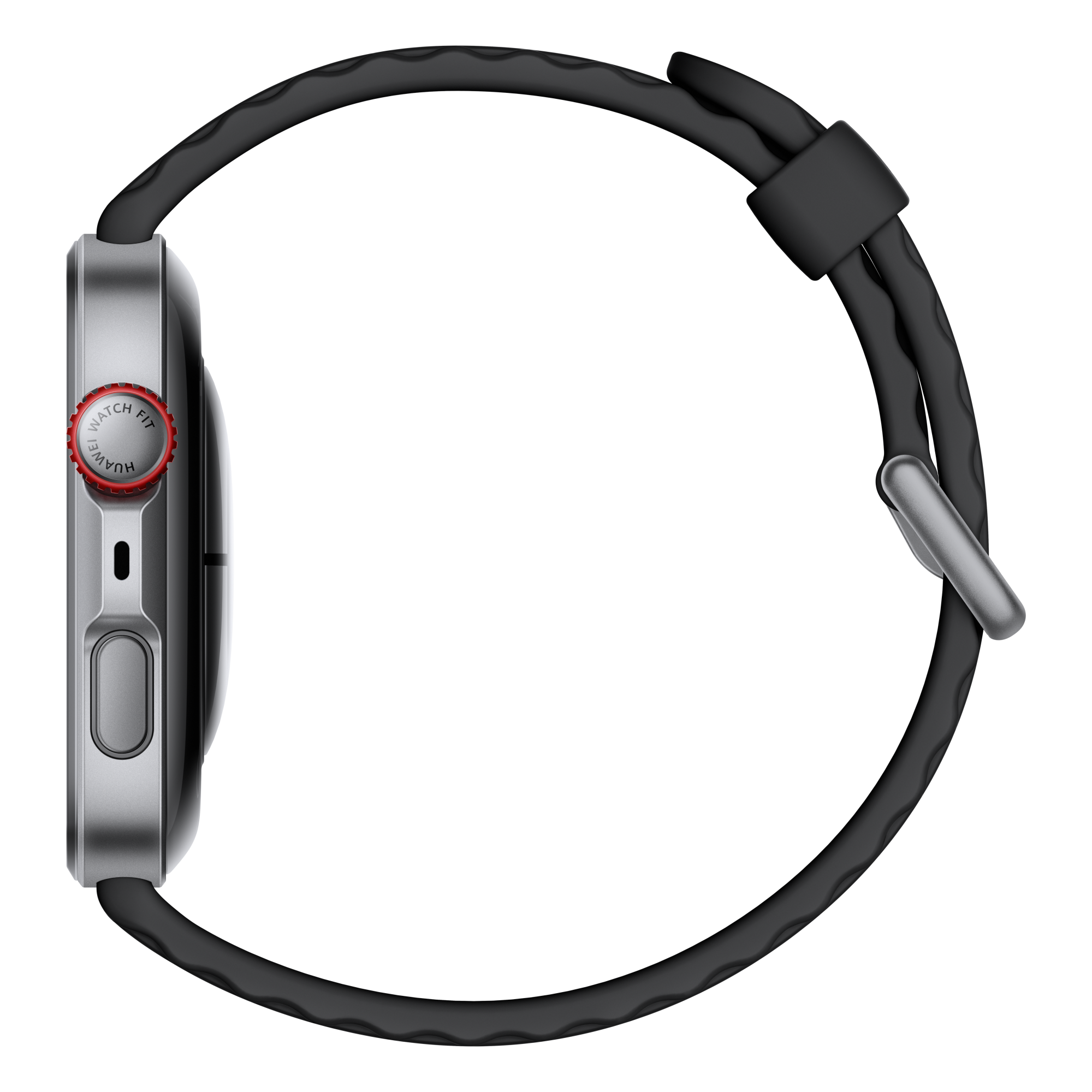 4 huawei fit 4 pro blackblack fluoroelastomer strap