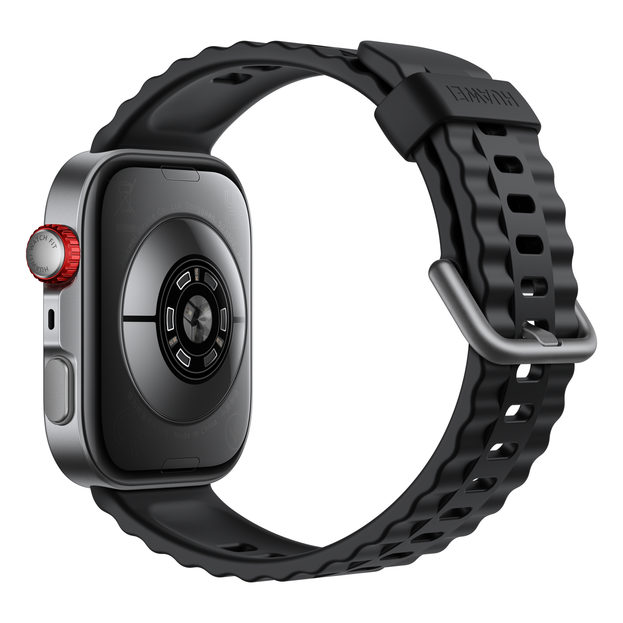 5 huawei fit 4 pro blackblack fluoroelastomer strap