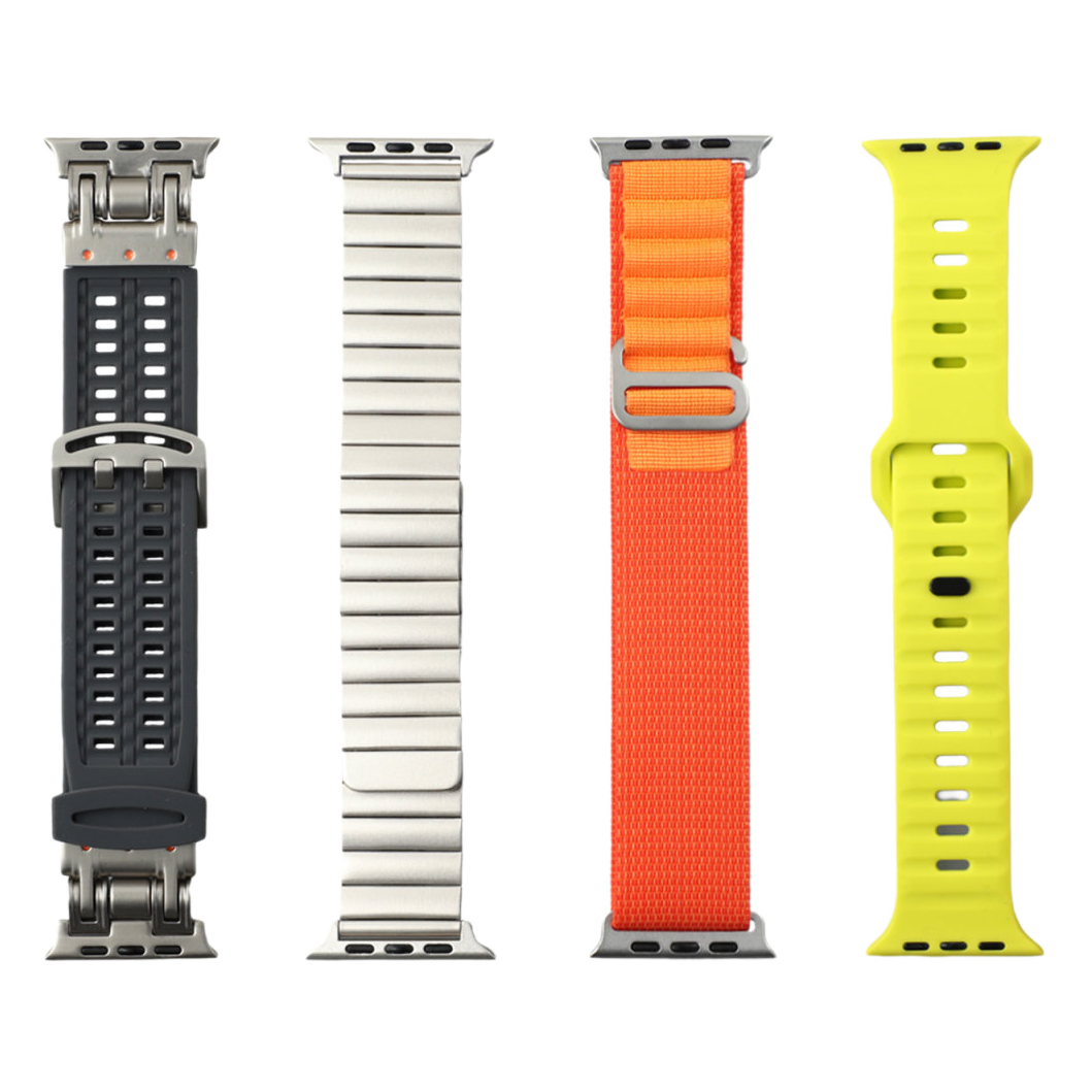 Apple Watch 44/45/46/49mm 4smarts Alpha Watchband Set