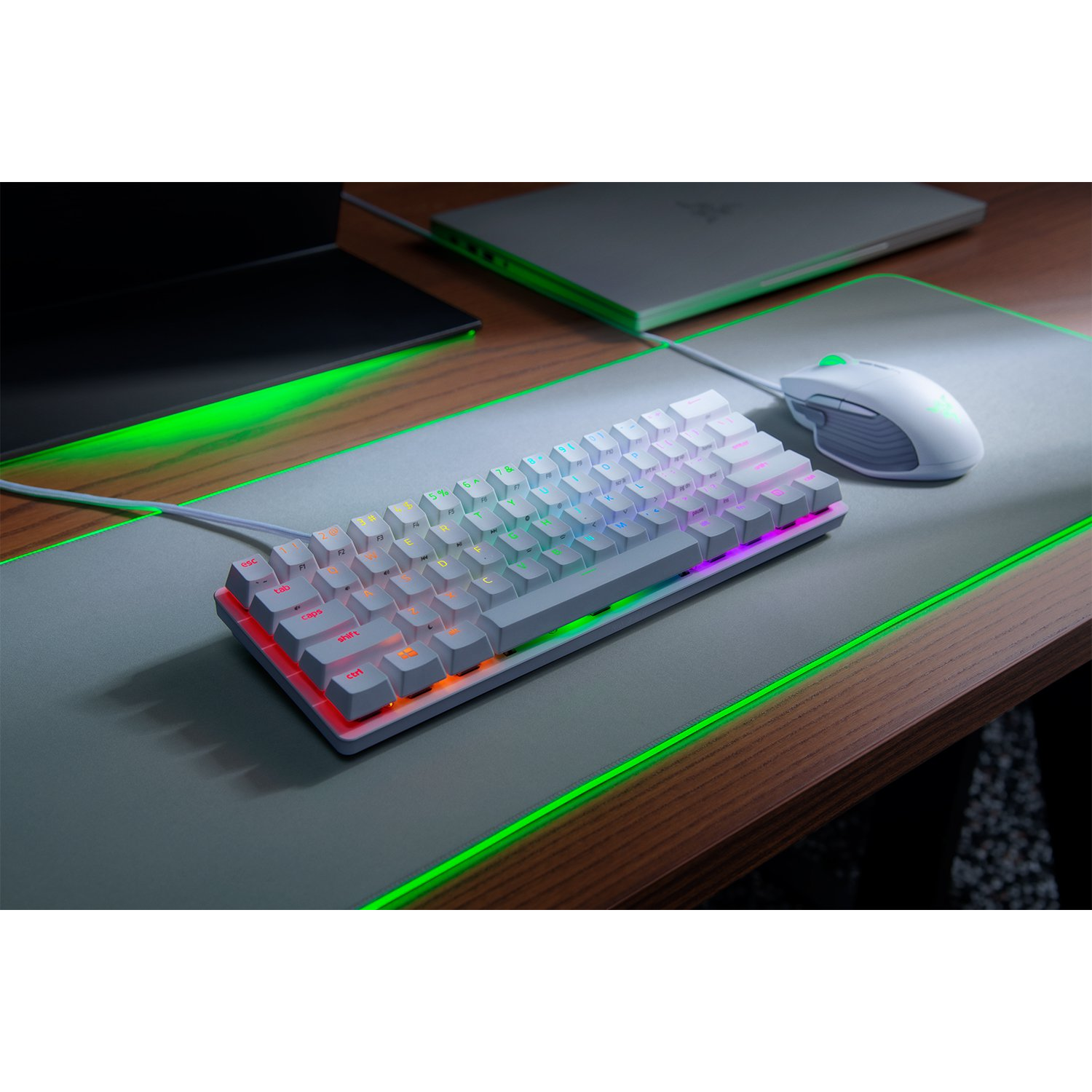 3 razer huntsman mini wired mercury us layout