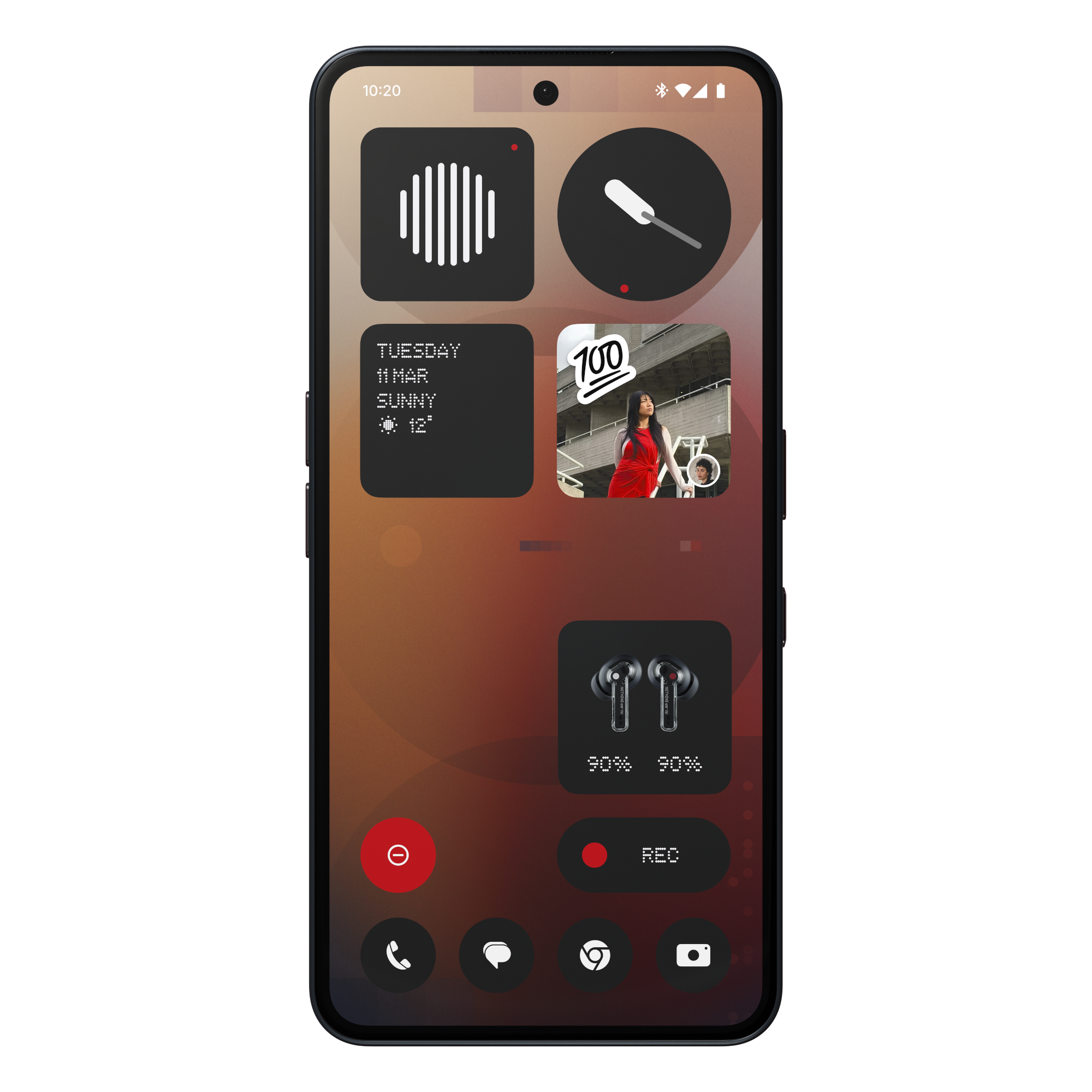 2 nothing phone 3a black