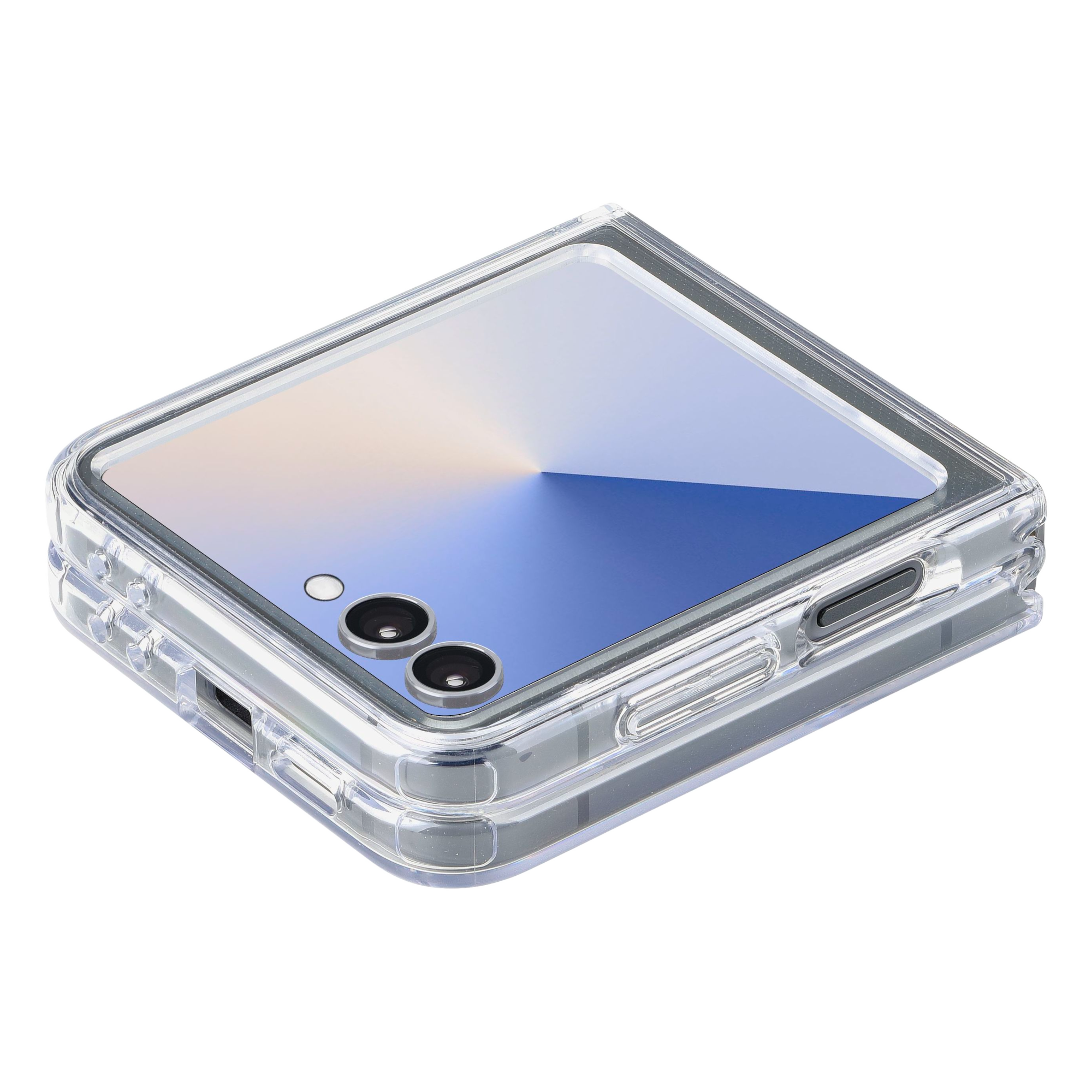 2 samsung galaxy flip7 cellularline impact clear