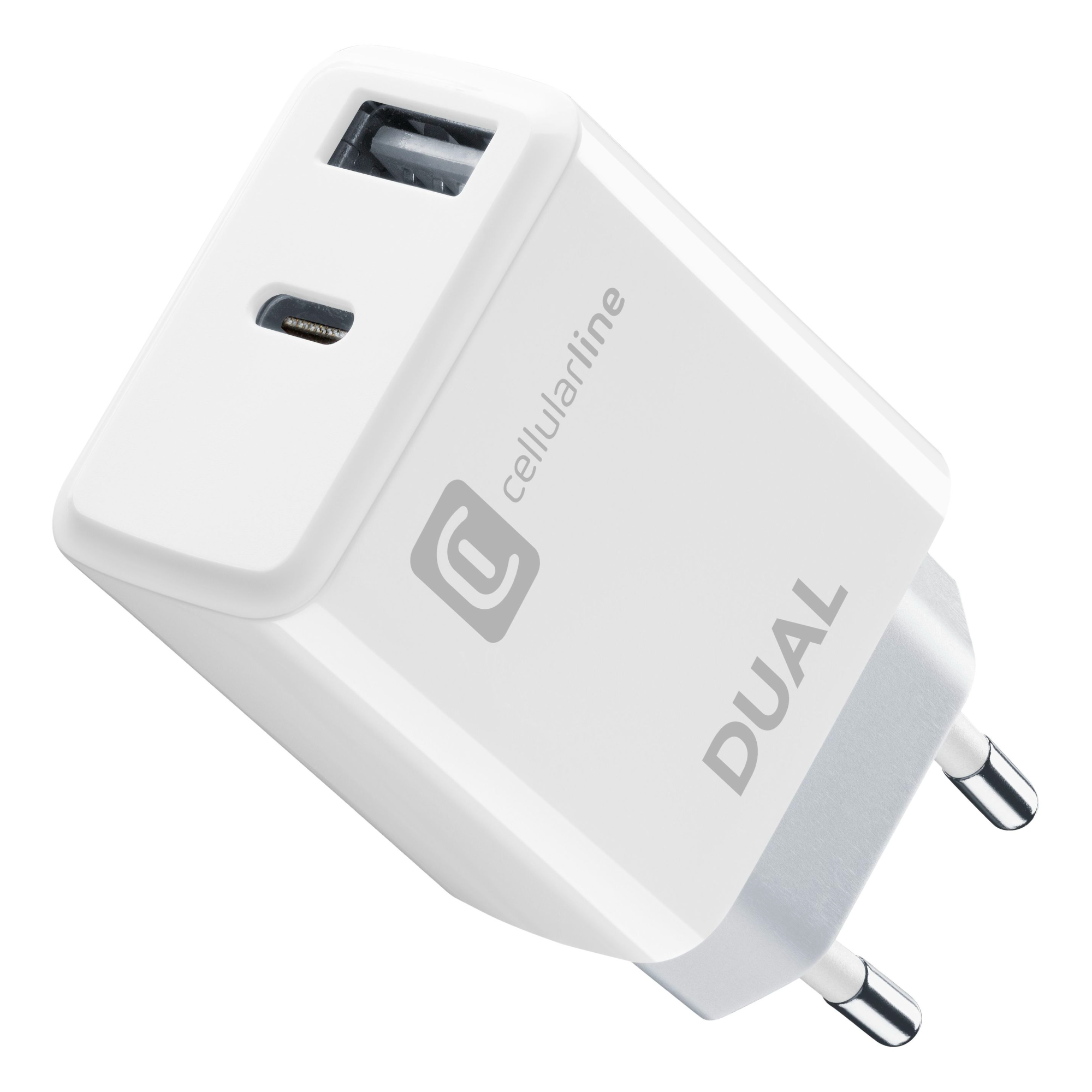 Cellularline Dual Apple iPhone 20W Charger