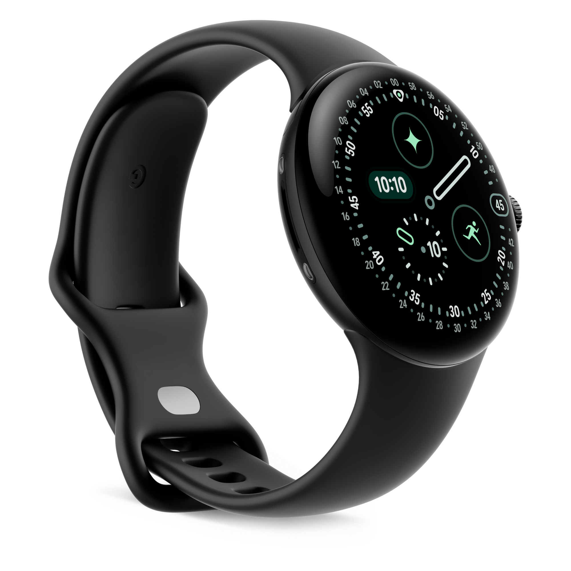 3 google pixel watch 4 45mm bt black obsidian