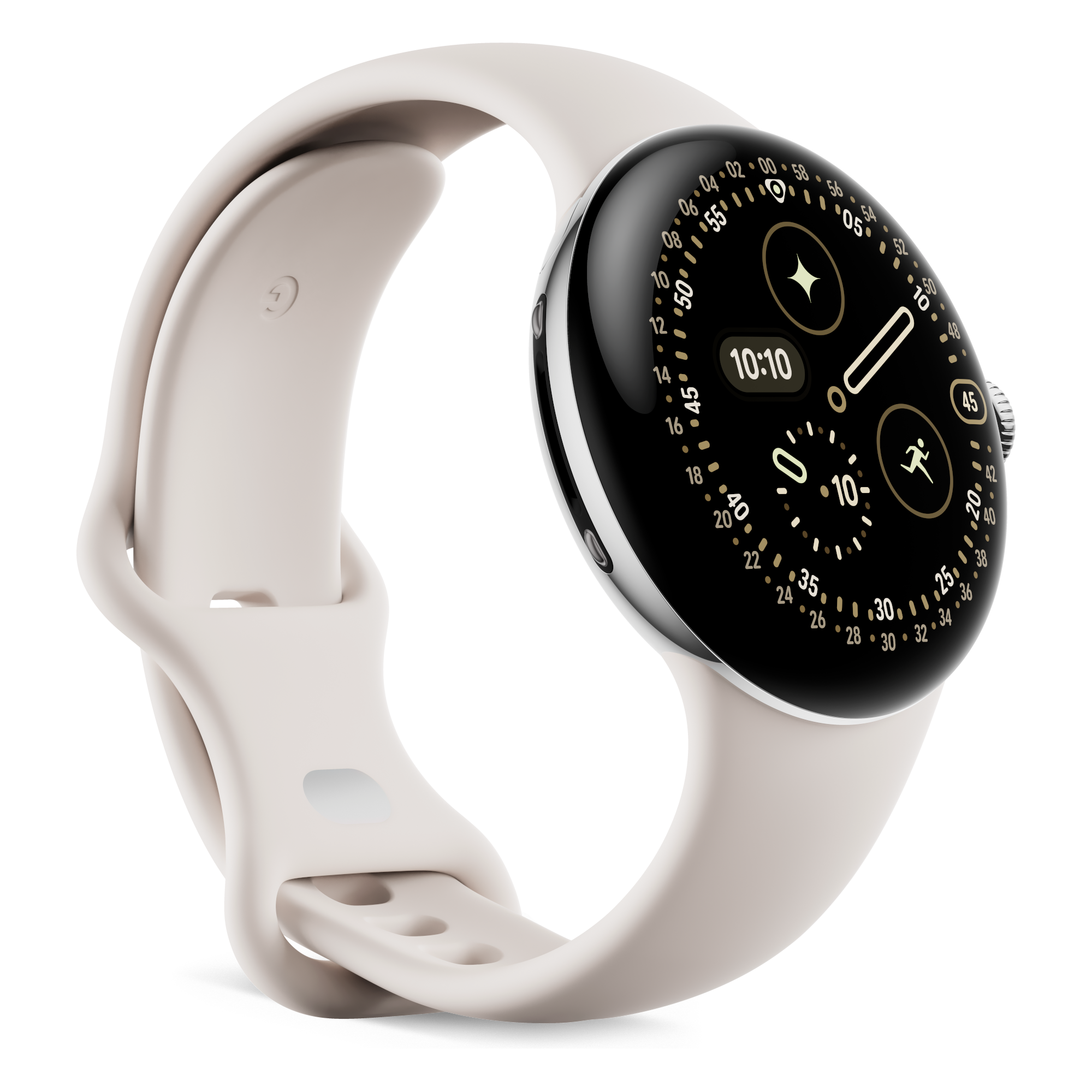 3 google pixel watch 4 41mm bt porcelain silver