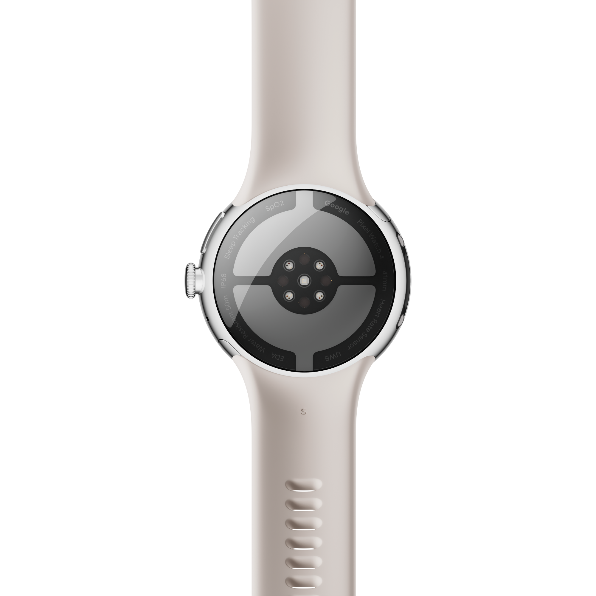 6 google pixel watch 4 41mm bt porcelain silver