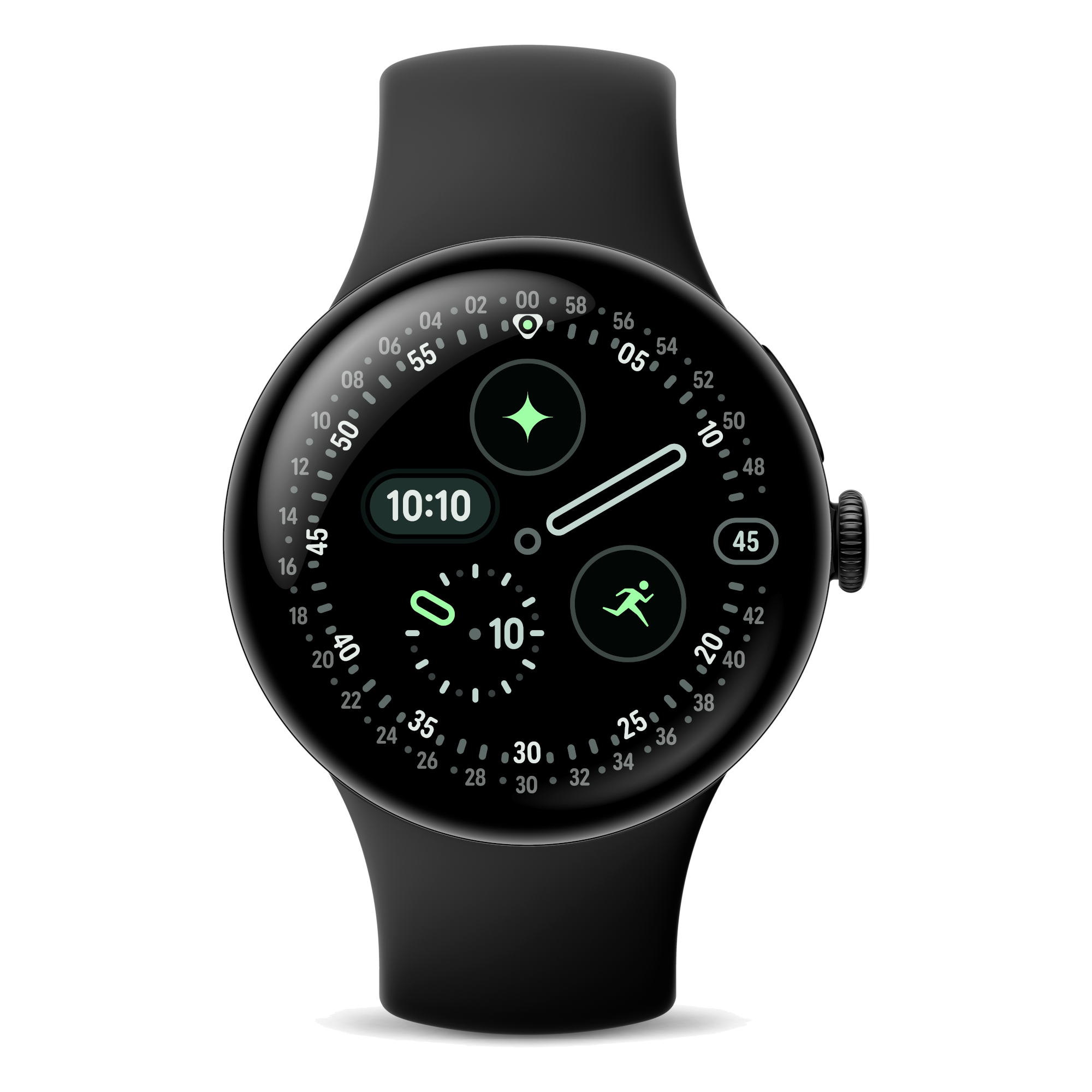 2 google pixel watch 4 41mm bt black obsidian