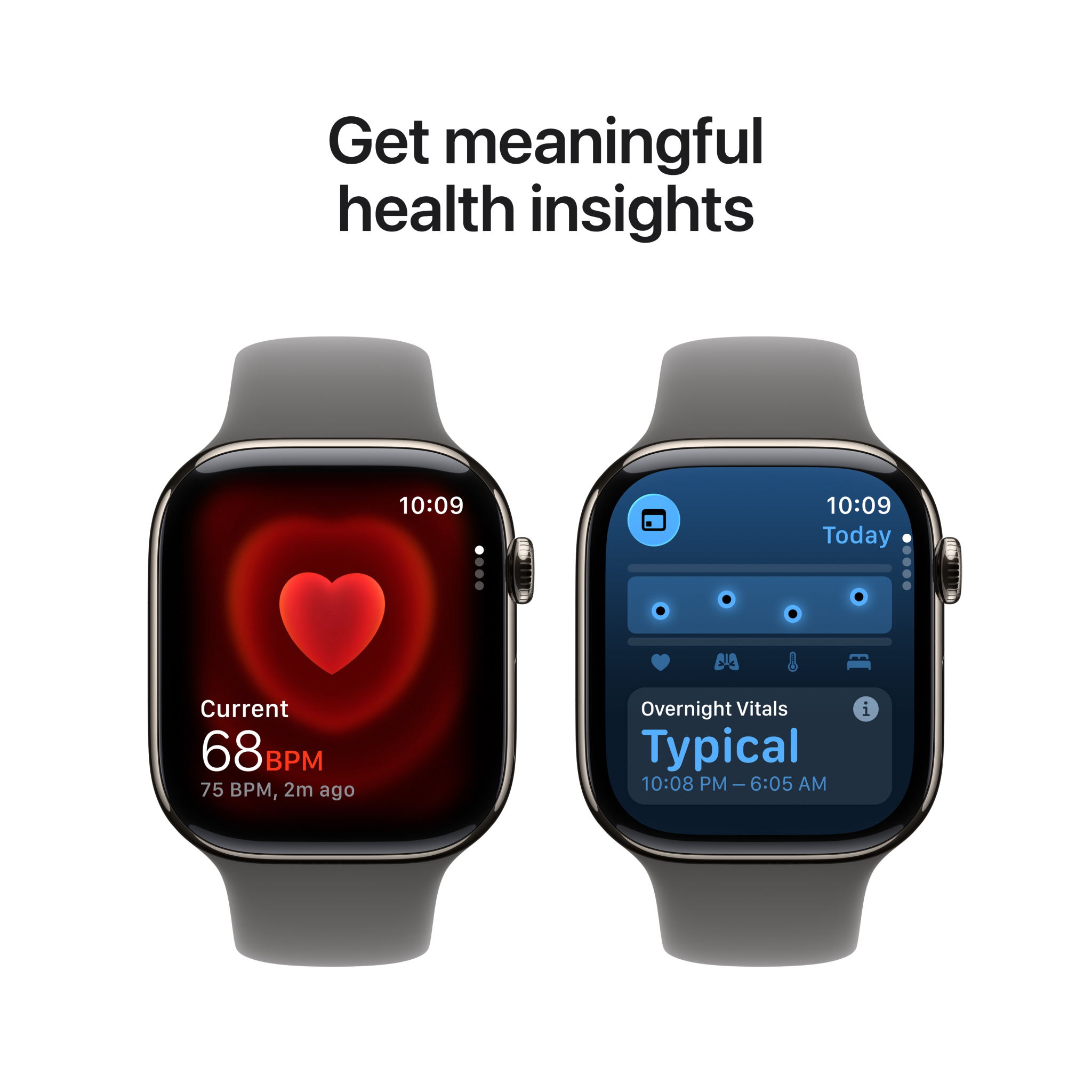 5 apple watch series 11 gps cellular 42mm natural titanium case with stone grey sport band