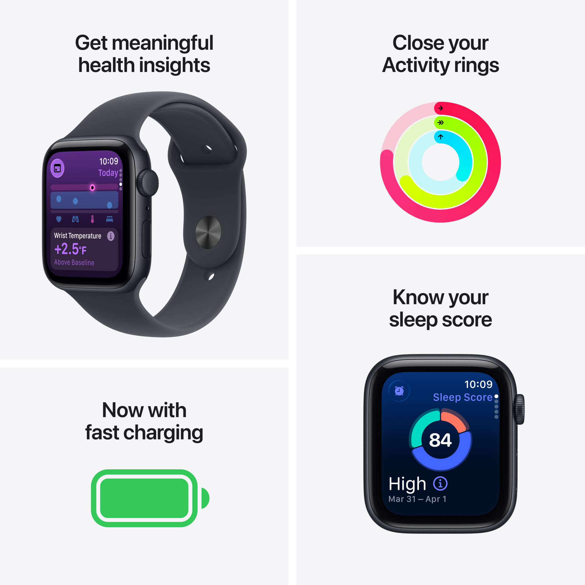 3 apple watch se 3 gps 40mm starlight aluminium case with starlight sport band