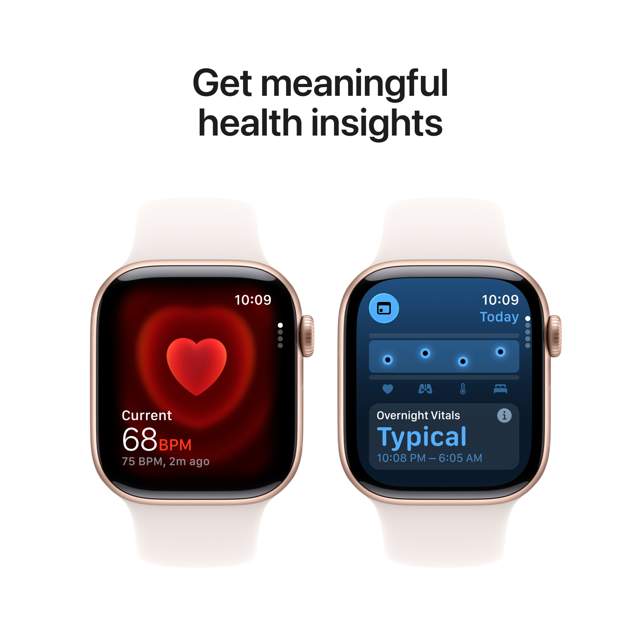 5 apple watch series 11 gps 42mm rose gold aluminium case with light blush sport band