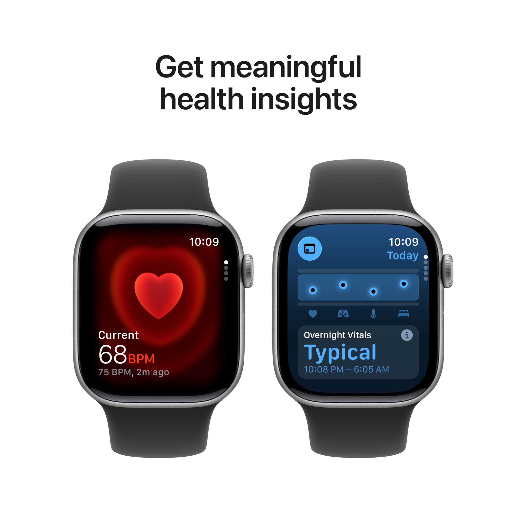5 apple watch series 11 gps 42mm space grey aluminium case with black sport band
