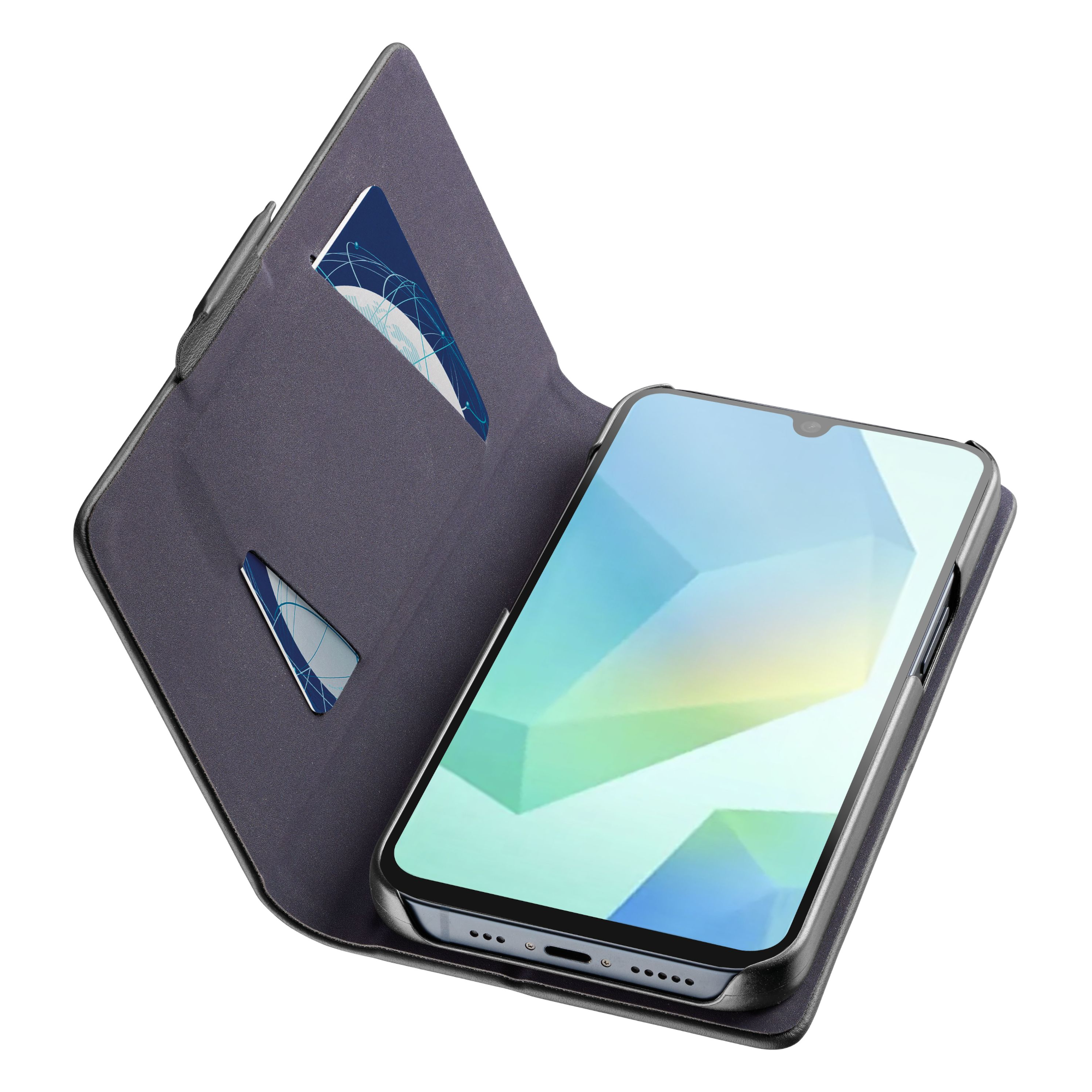 2 samsung galaxy a17 cellularline book case black
