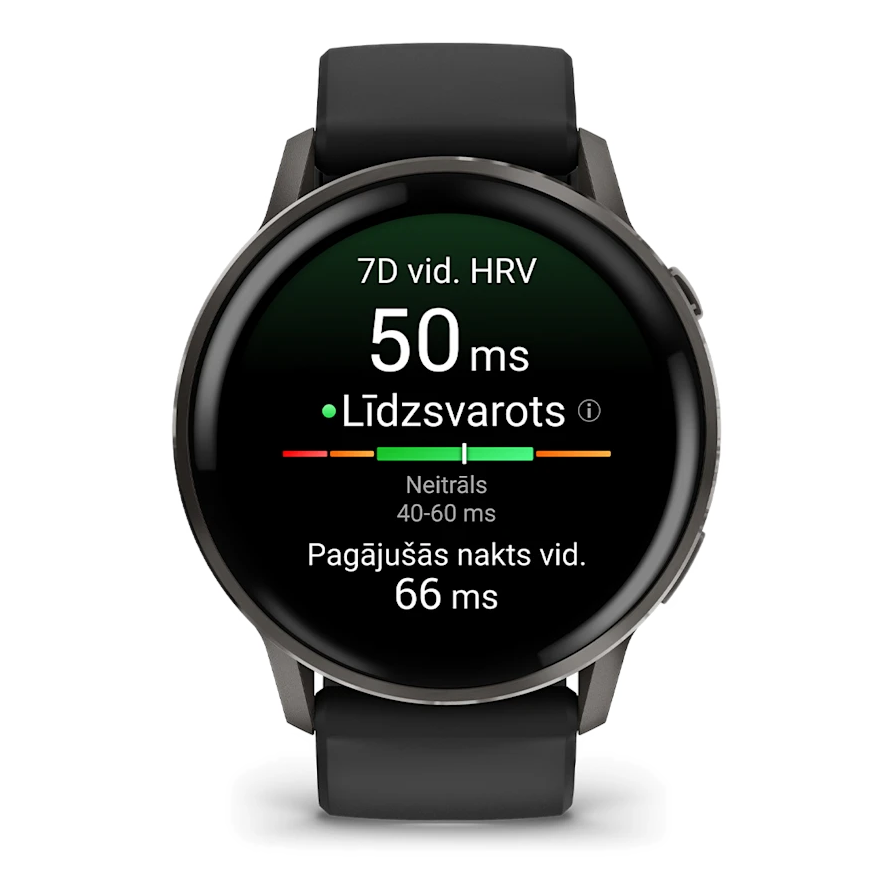 2 garmin venu 4 45mm slate with black band