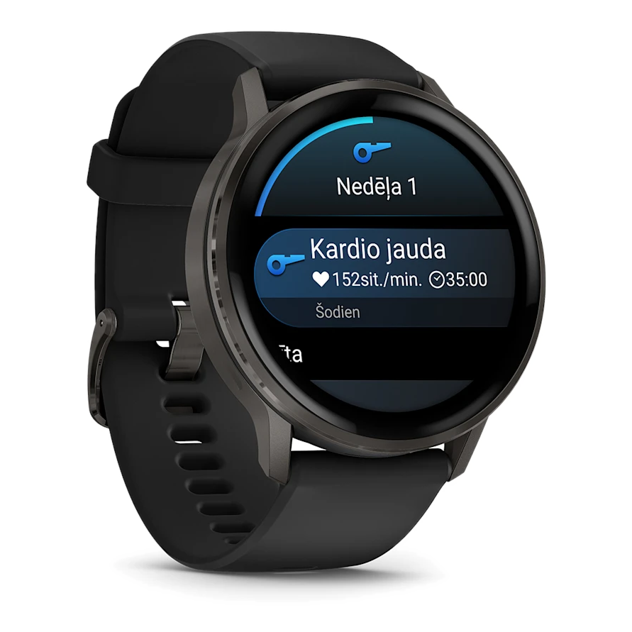 3 garmin venu 4 45mm slate with black band