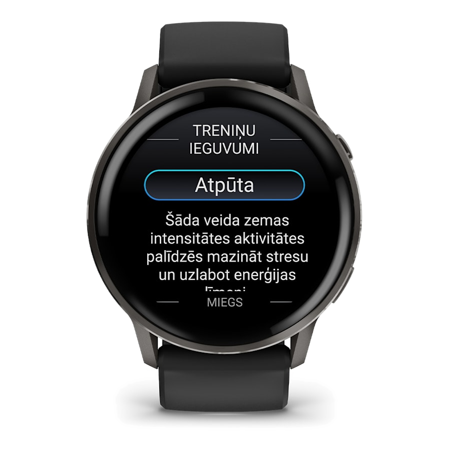 8 garmin venu 4 45mm slate with black band