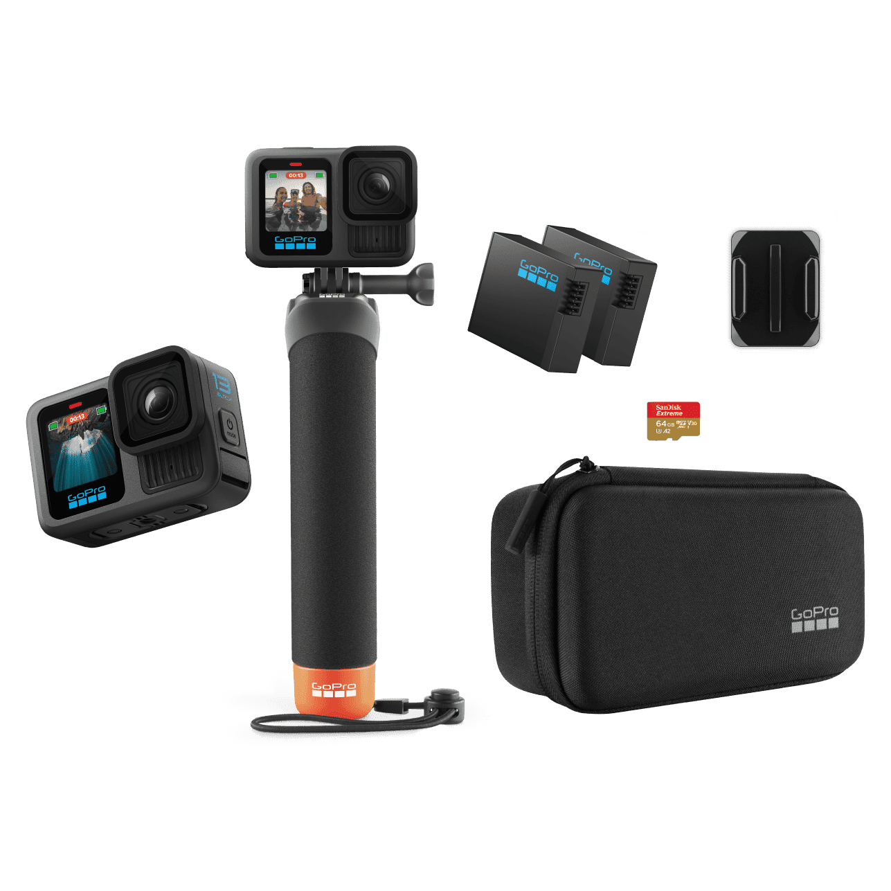 GoPro HERO13 Black ar aksesuāru komplektu
