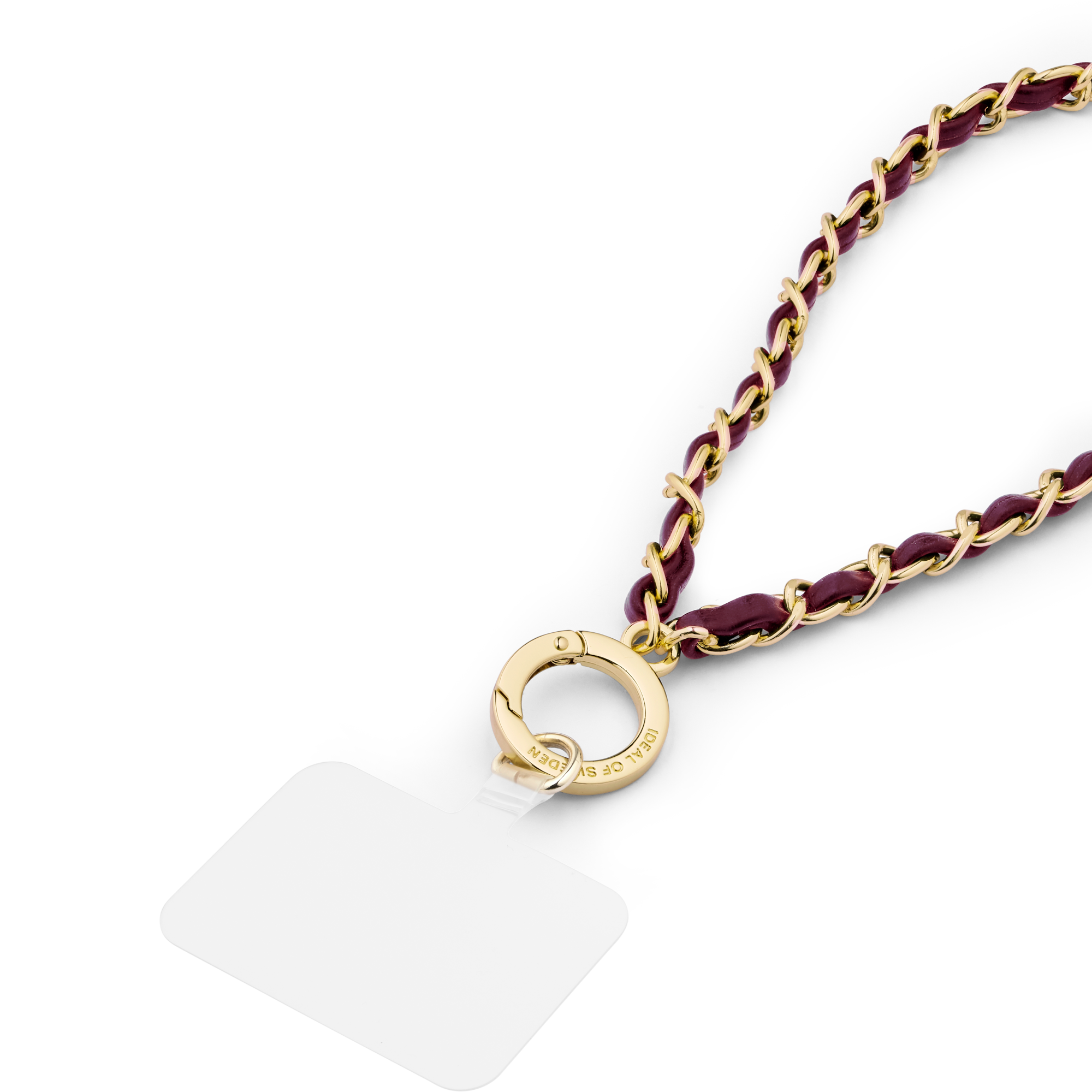 4 wristlet strap ideal of sweden cherry gold