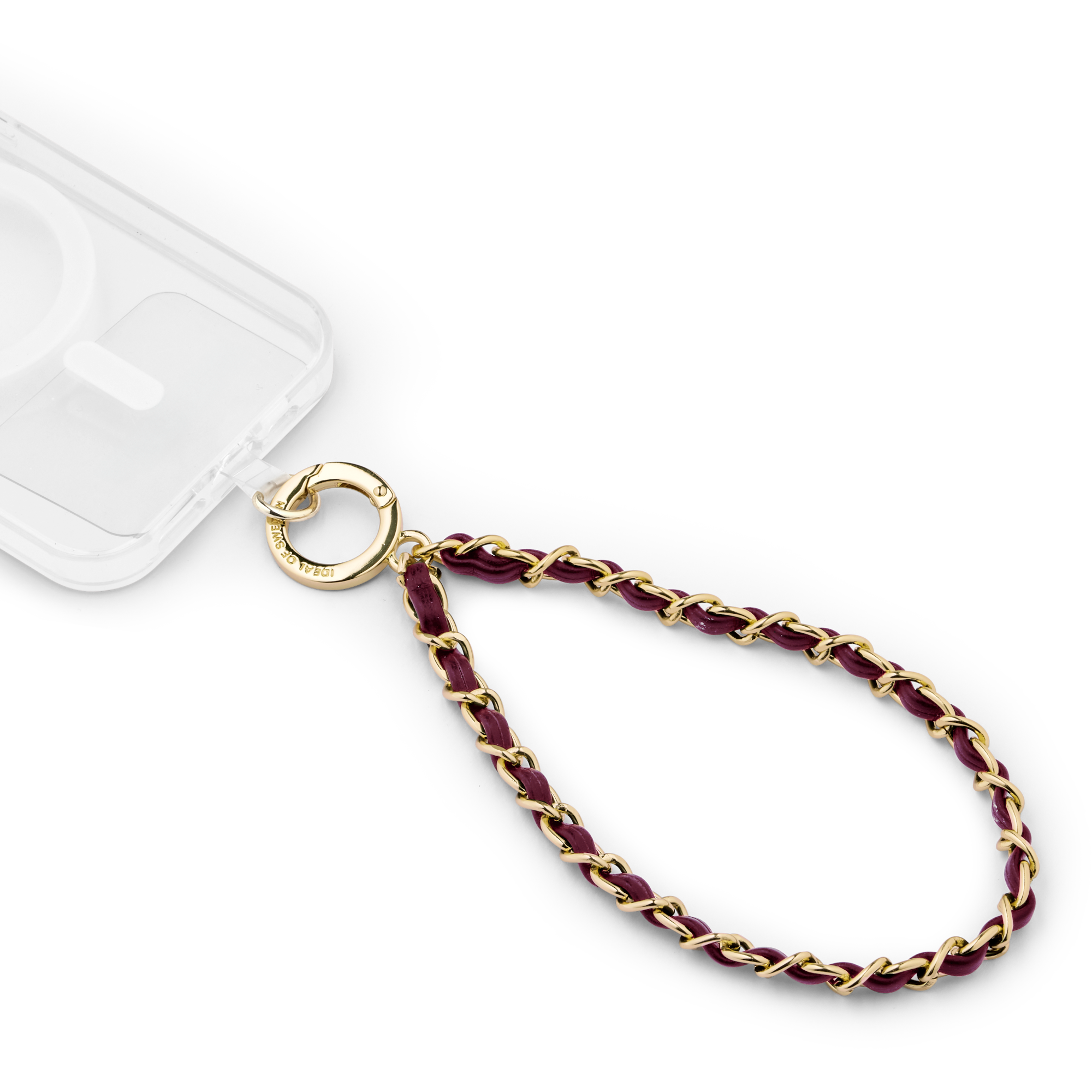 3 wristlet strap ideal of sweden cherry gold