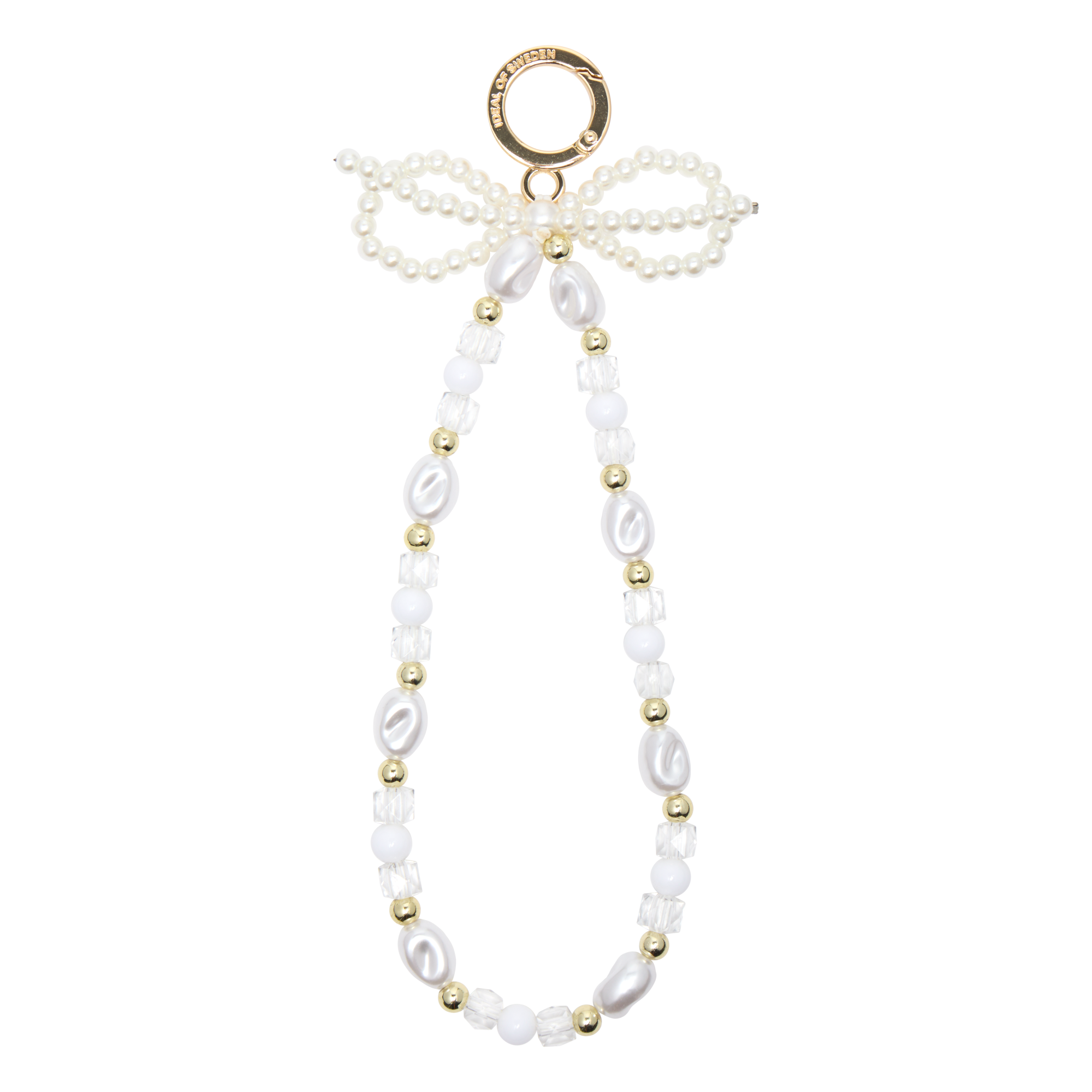 2 wristlet strap ideal of sweden pearl bow