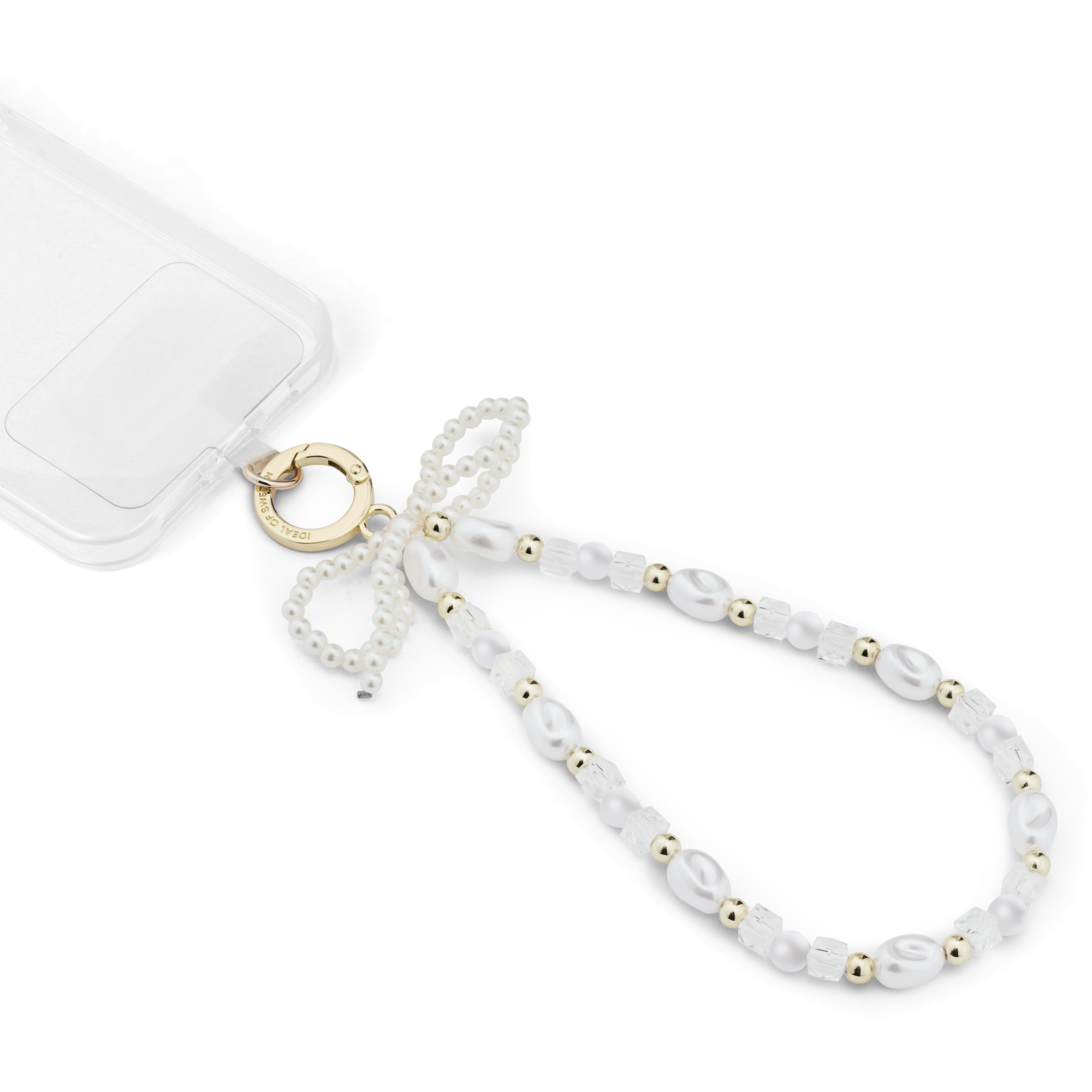 4 wristlet strap ideal of sweden pearl bow