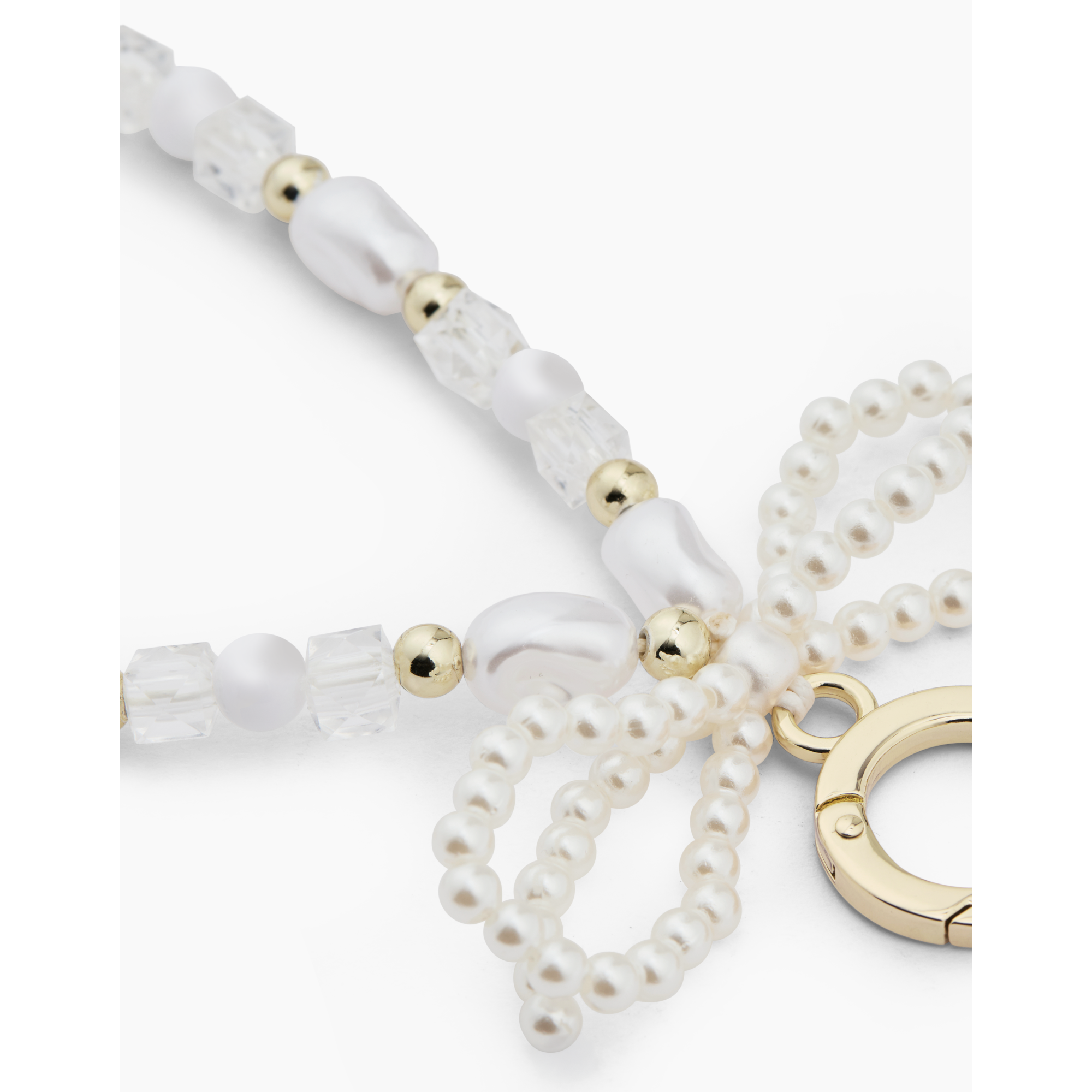 6 wristlet strap ideal of sweden pearl bow