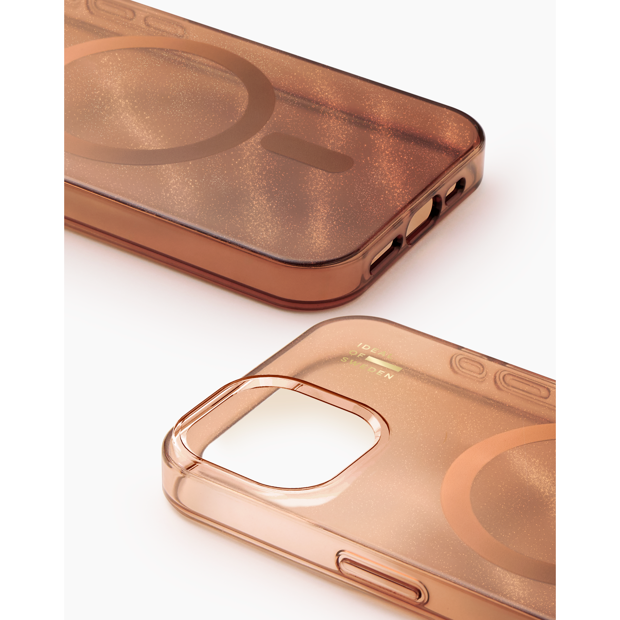2 iphone 13 14 15 16e ideal clear case mid magsafe mocha mousse