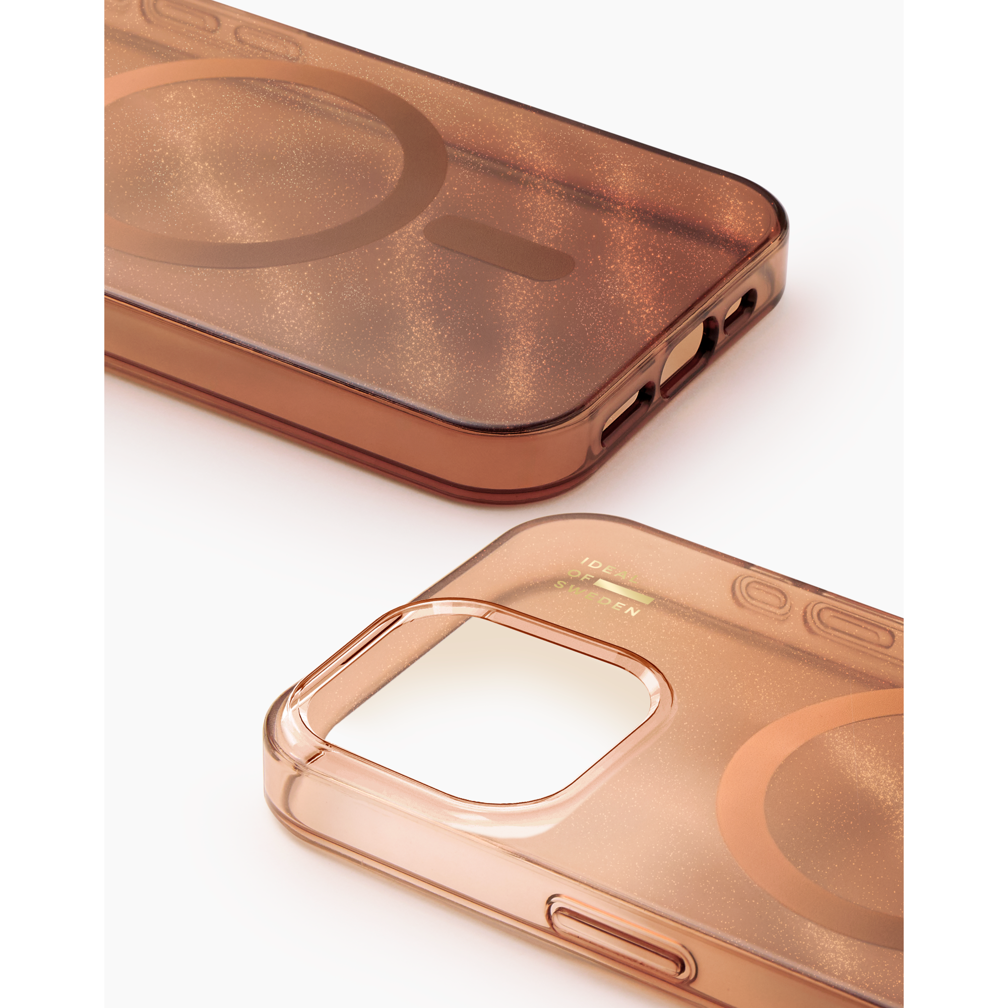 2 iphone 14 pro ideal clear case mid magsafe mocha mousse