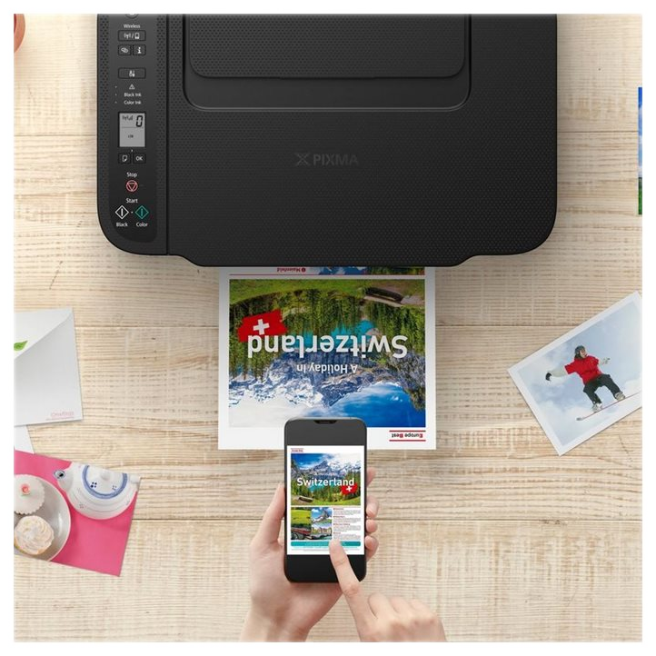 7 canon pixma ts3750i mfp colour inkjet printer black