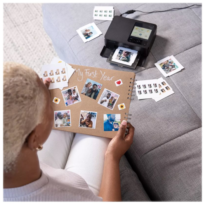 6 canon selphy cp1500 melna