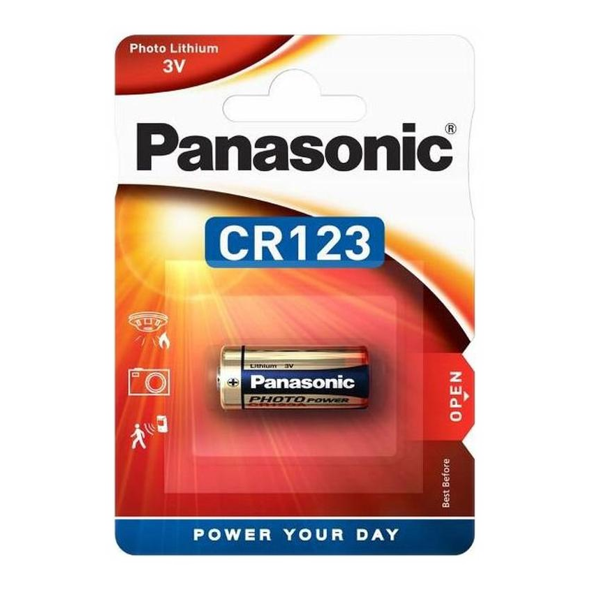 Panasonic CR123A baterija