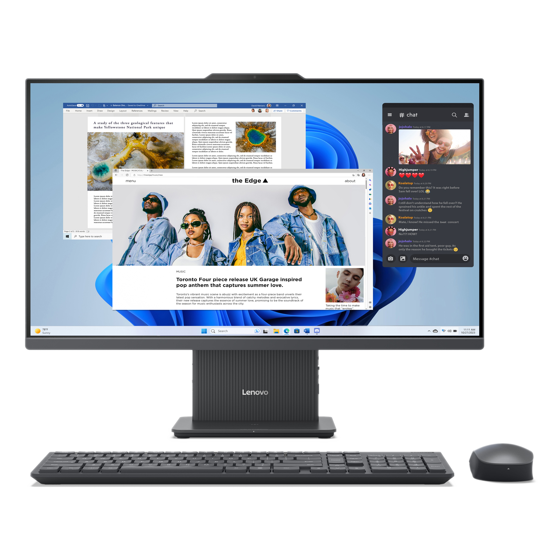 1 lenovo ideacentre aio 27arr9