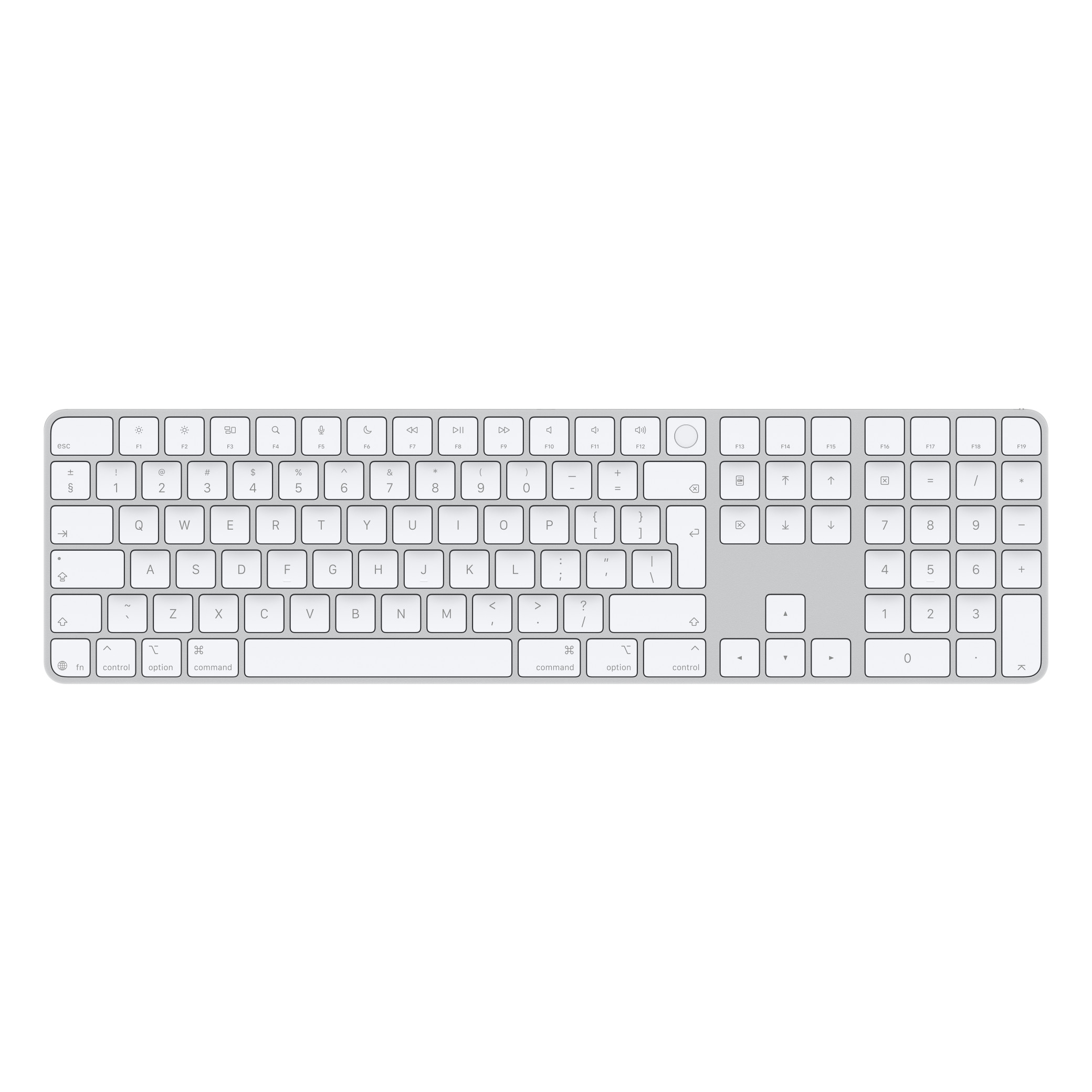 Apple Magic Keyboard ar Touch ID un Numeric Keypad