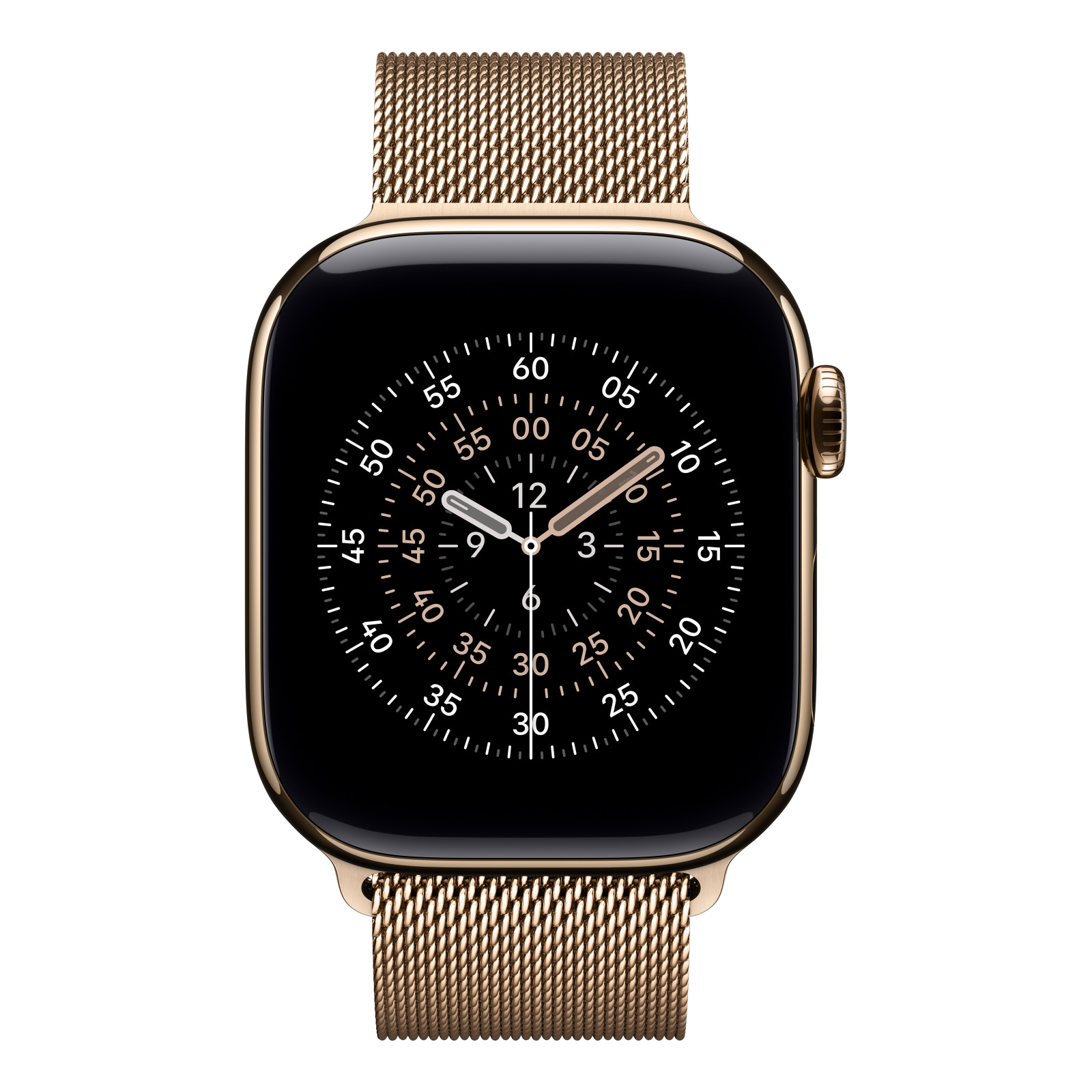 2 apple watch 38 40 41 42mm milanese loop gold