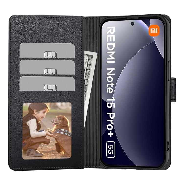 2 redmi note 15 pro plus poco m8 pro tech protect wallet matte black